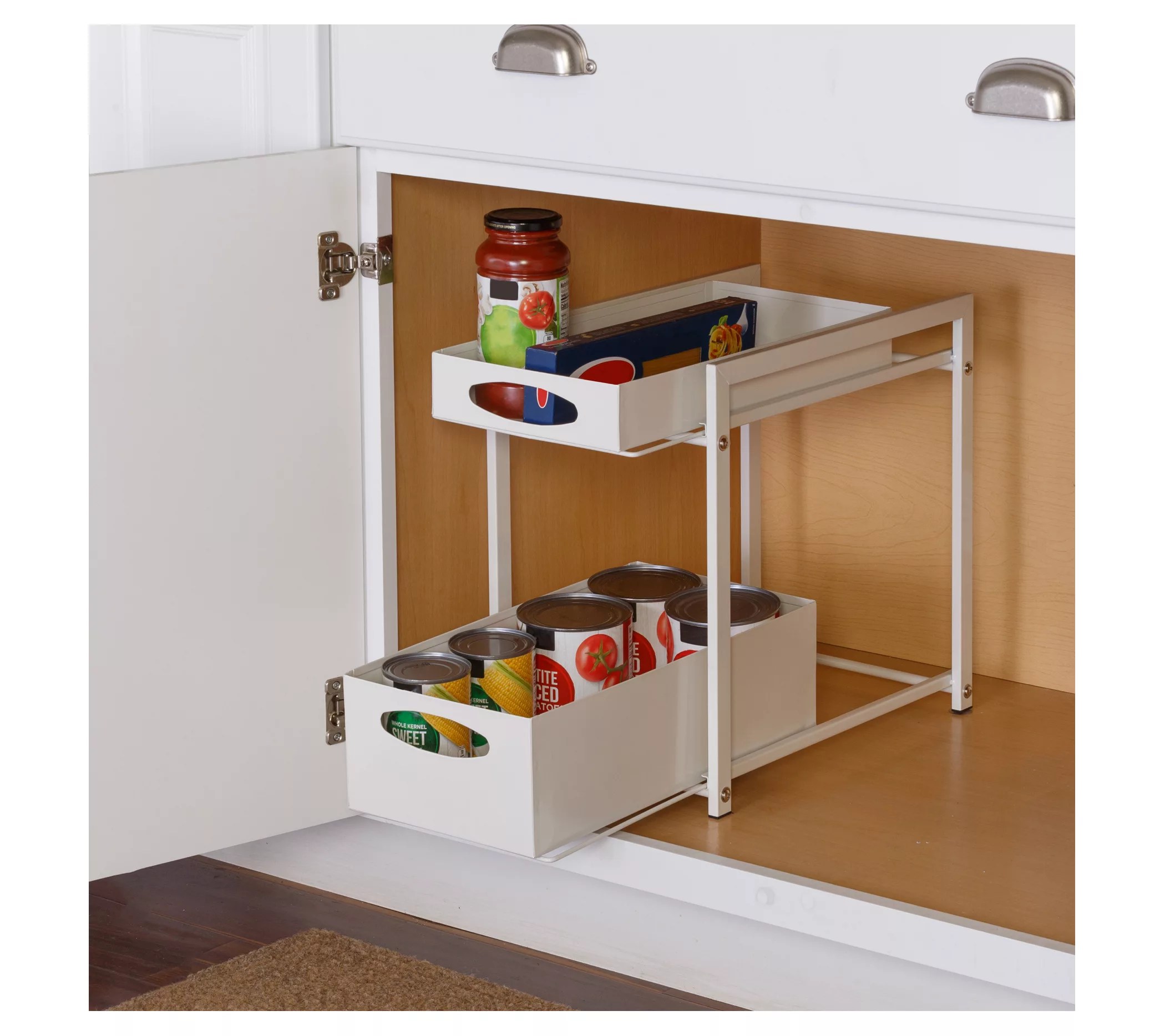HoneyCanDo Metal Kitchen Organizer w/ Drawers