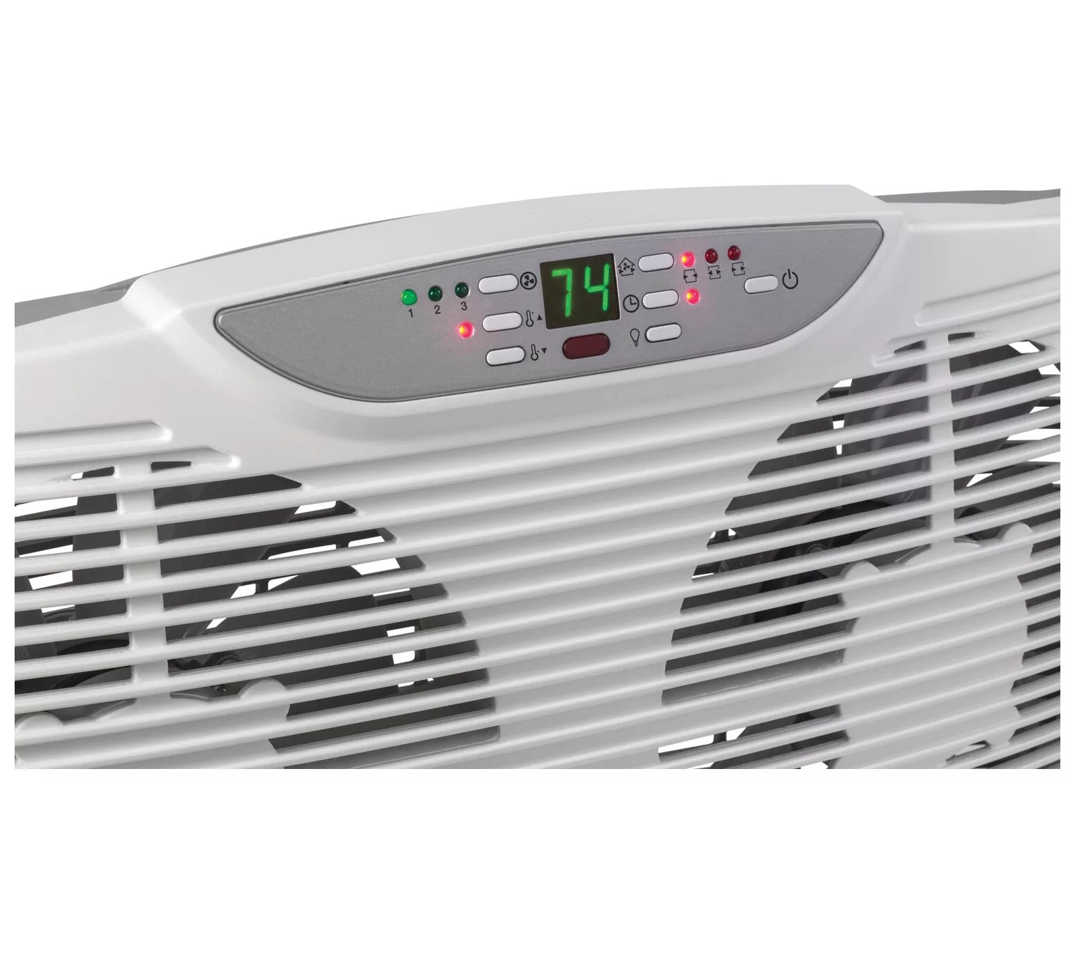 Lasko Electric Reversible Twin Window Fan w/ Remote Control