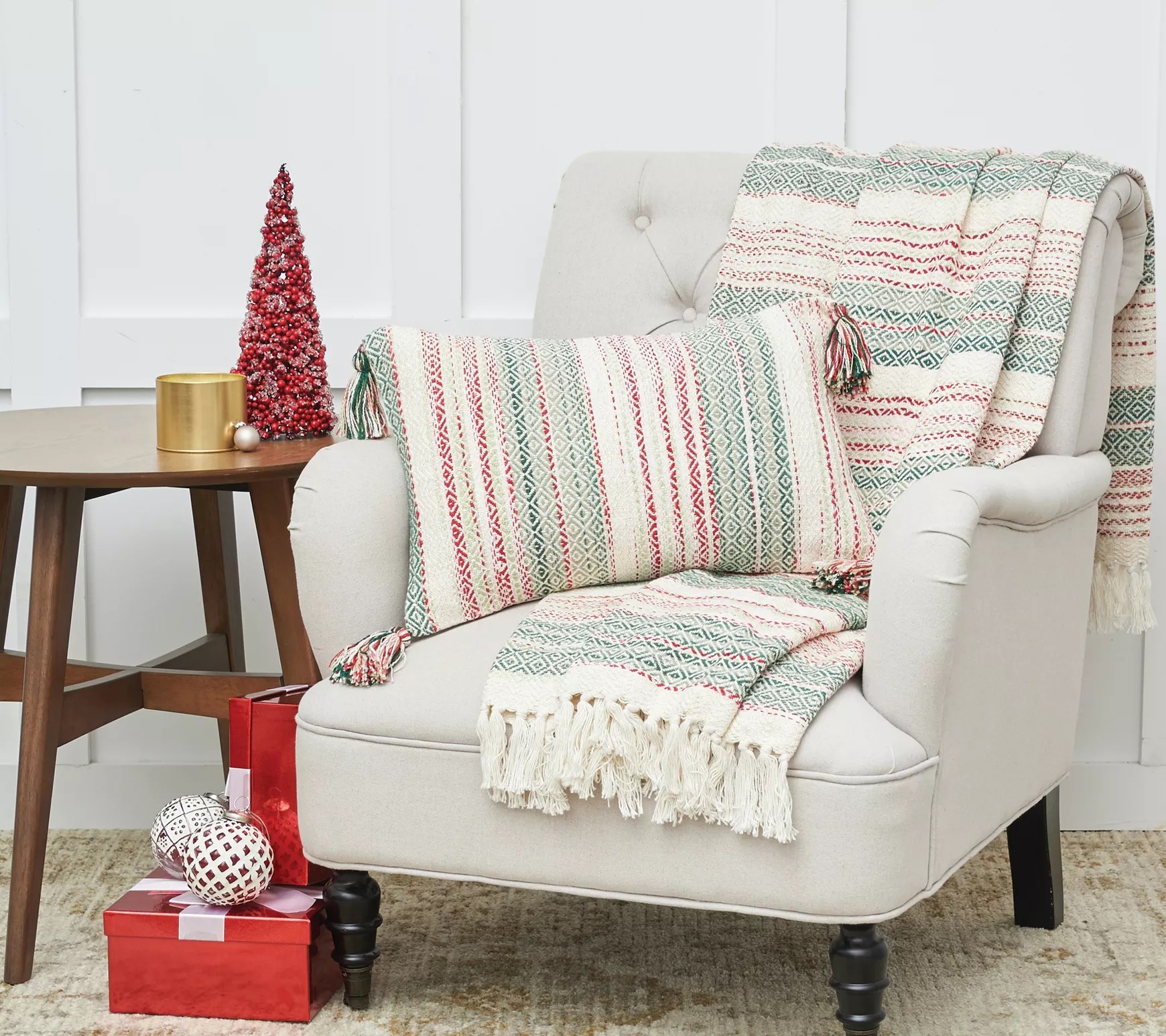 C&F Home Cozy Nordic 14" x 22" Throw Pillow