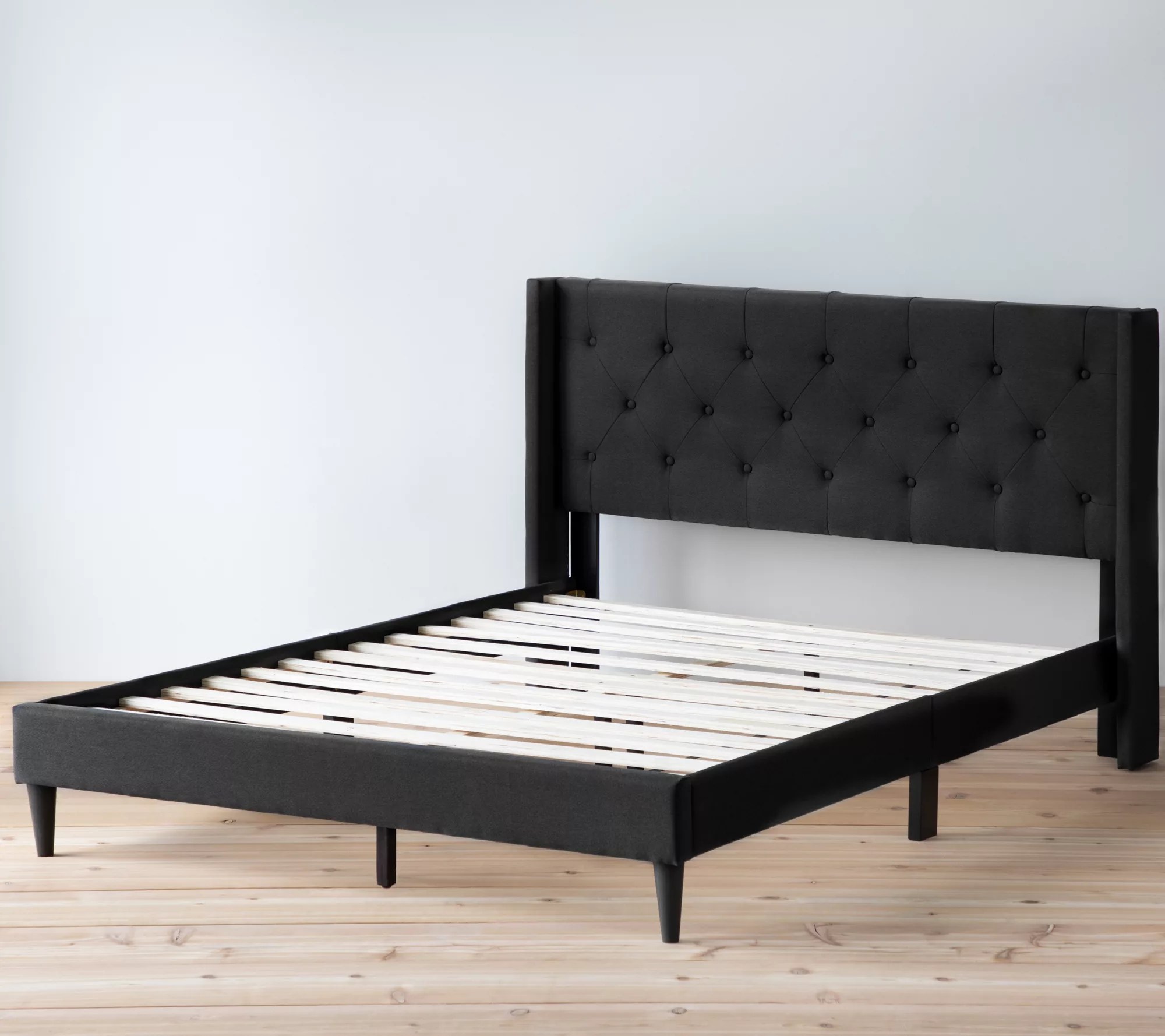 Brookside Bella Wingback Upholstered King Bed