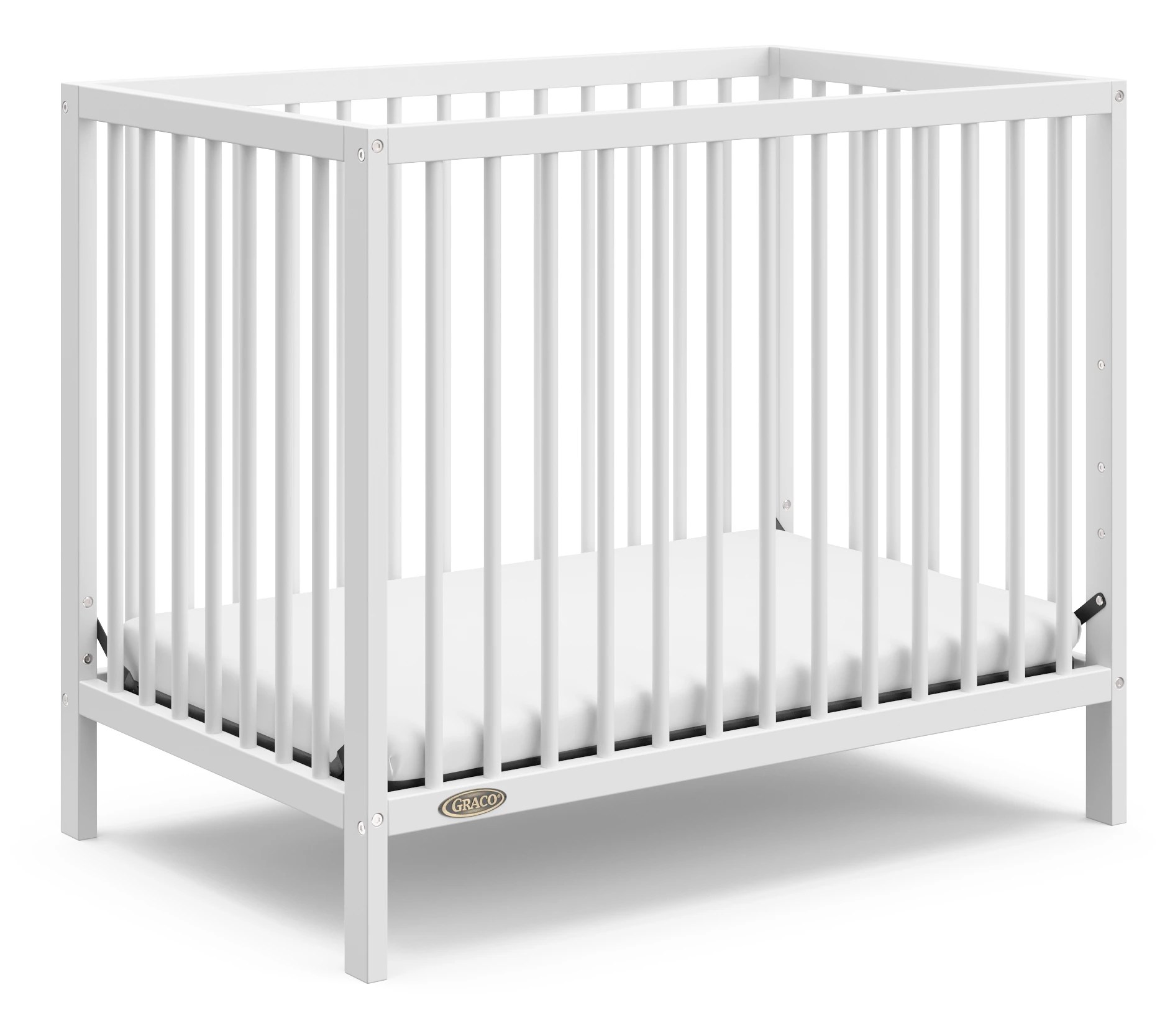 Graco Teddi Mini 4in1 Convertible Crib with Mattress