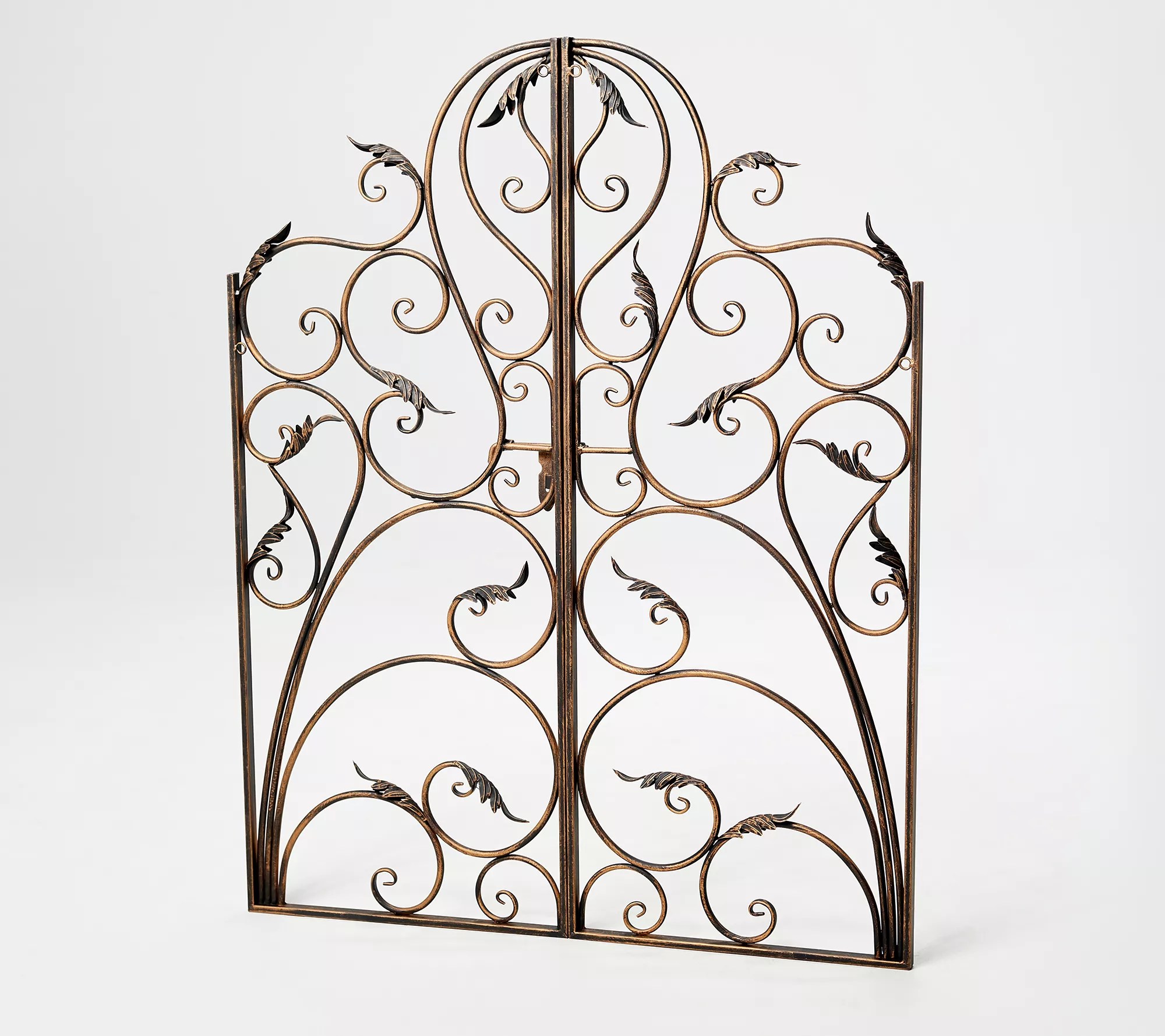 Indoor/Outdoor Decorative Metal Scroll Gate by Valerie