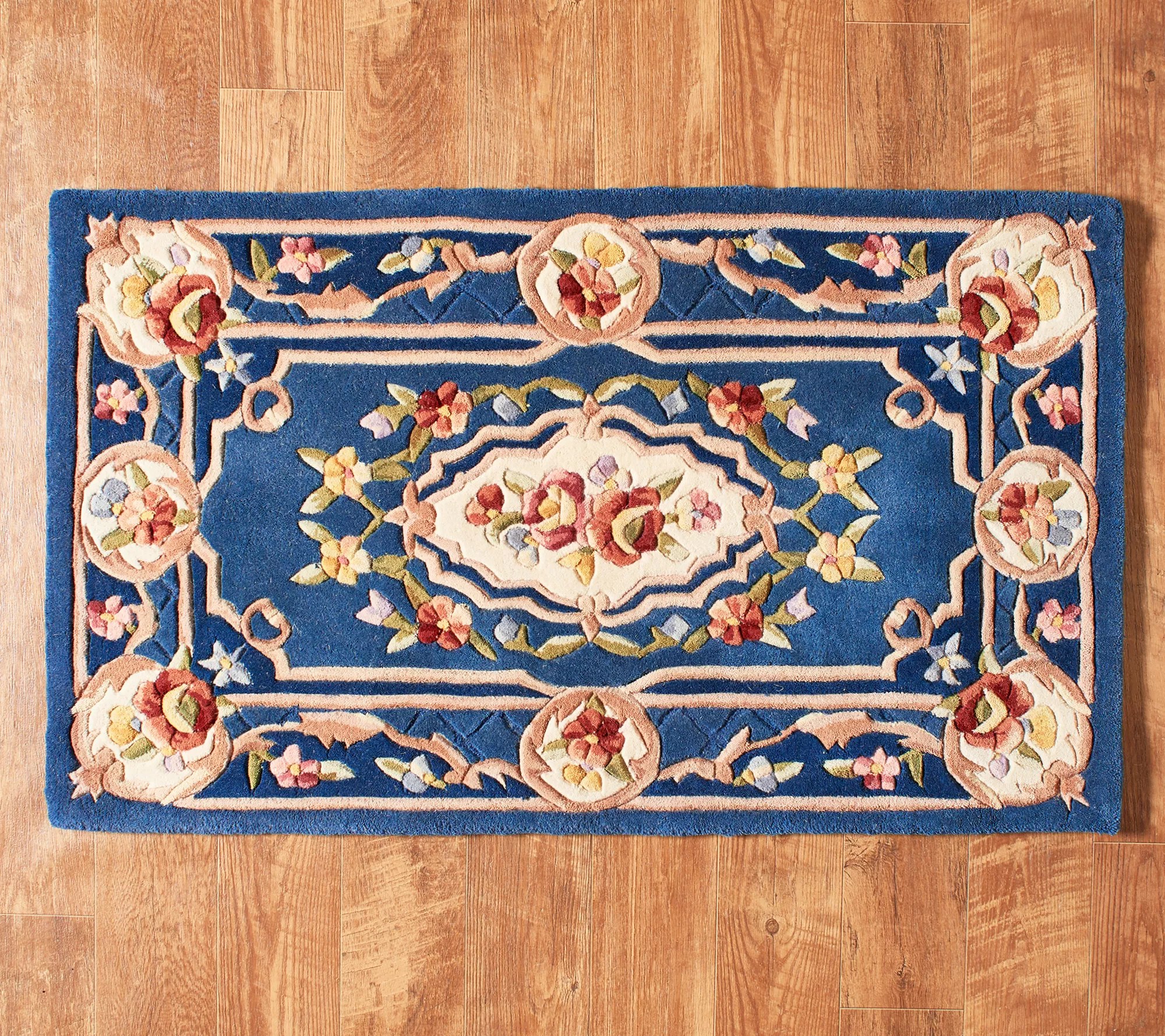 Royal Palace 30"x50" Wool Special Edition Estate Savonnerie Rug