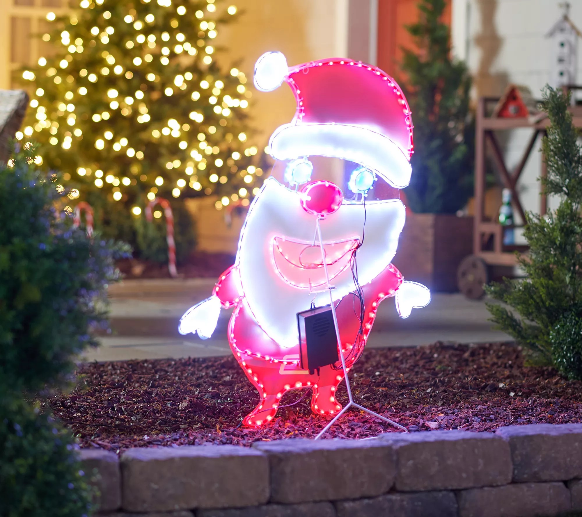 qvc lights christmas outdoor