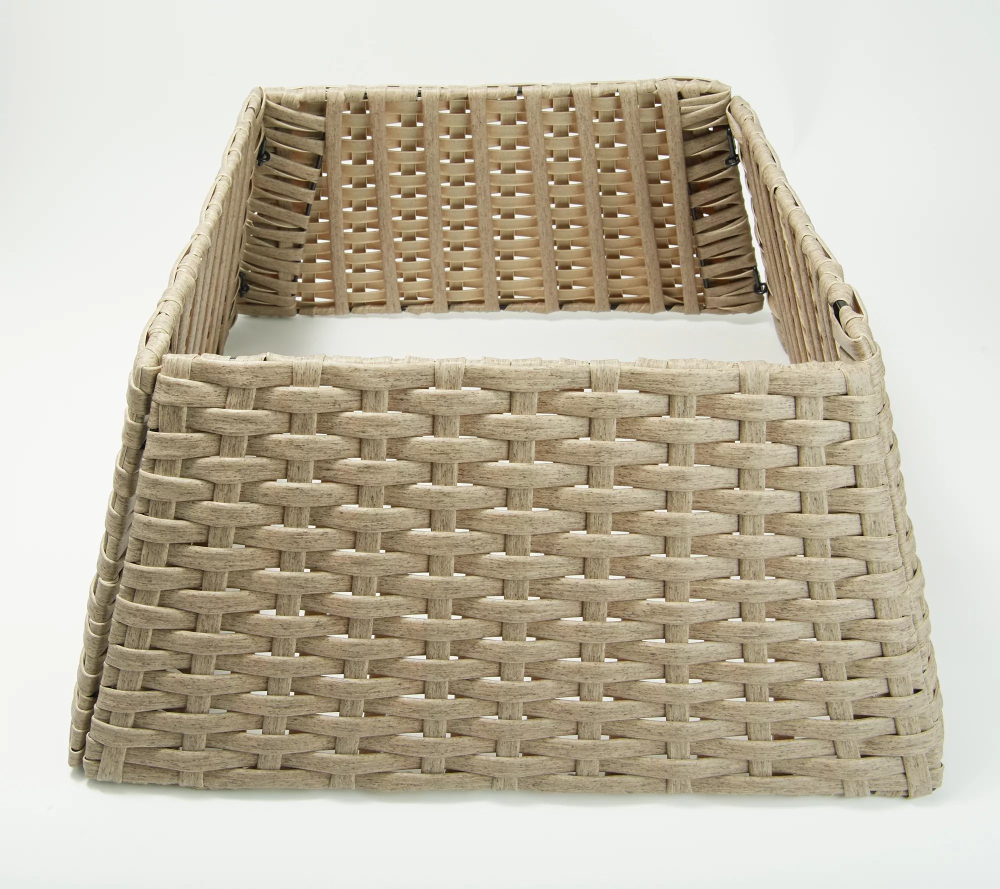 Bethlehem Lights Square Wicker Christmas Tree Collar