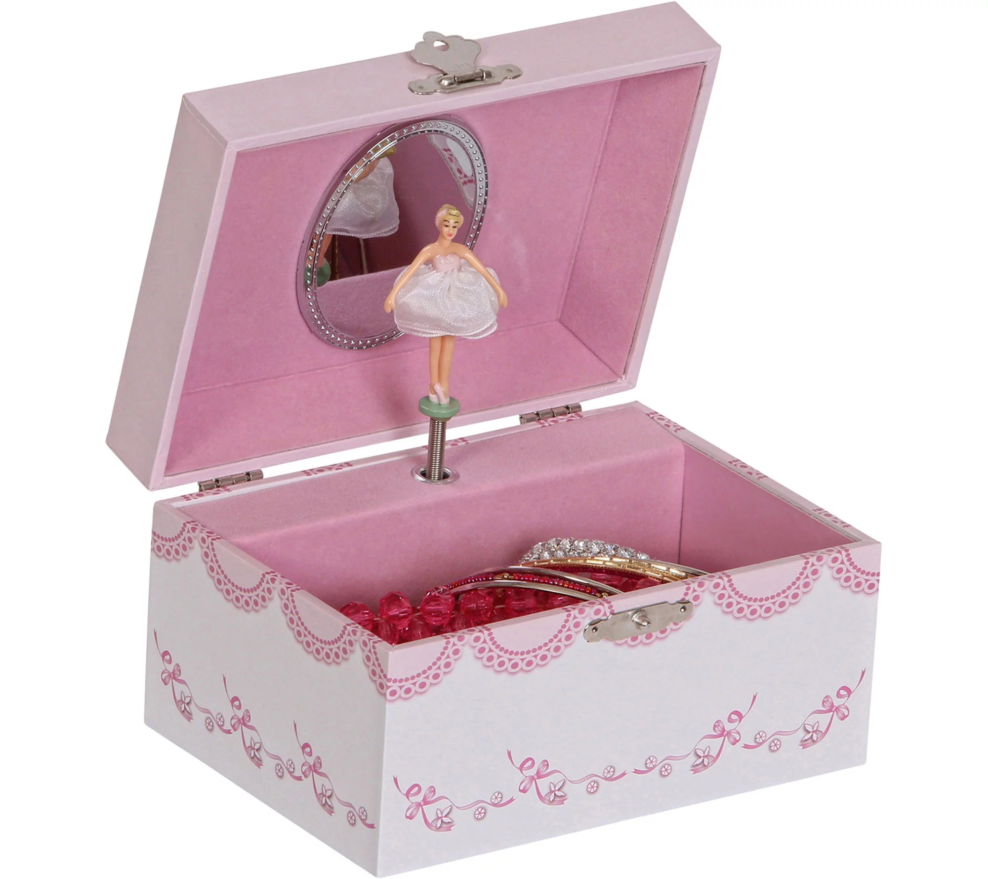 Mele & Co. Clarice Girl's Musical Ballerina Jewelry Box
