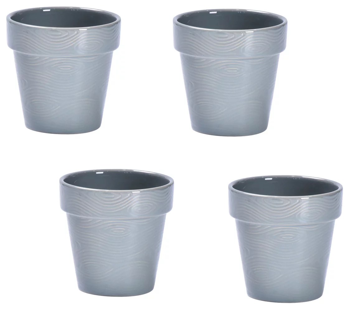 Temptations Woodland Set of 4 Flower Pot Cups