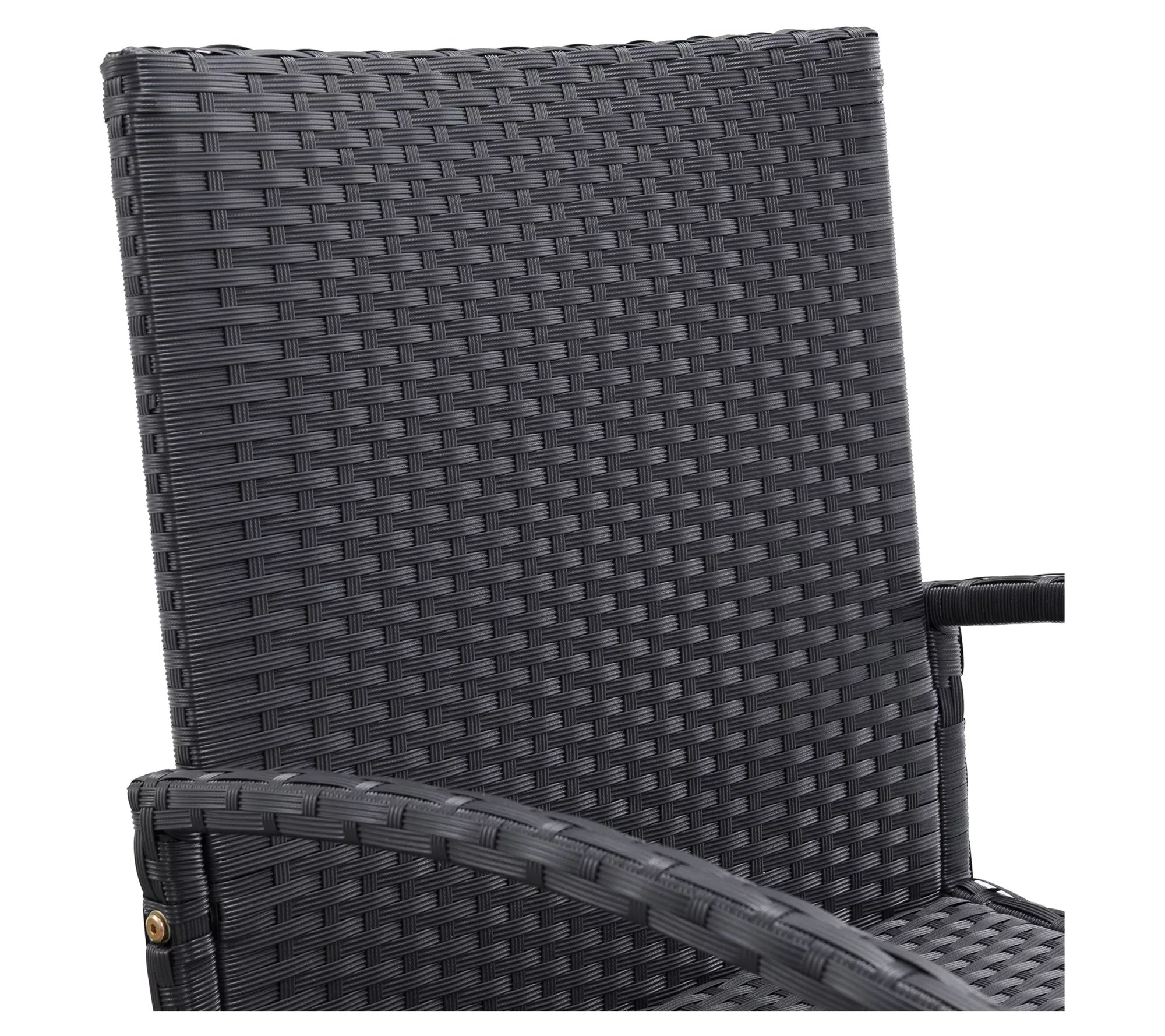 Lavish Home Patio Furniture 3Piece Rattan Seating Combo