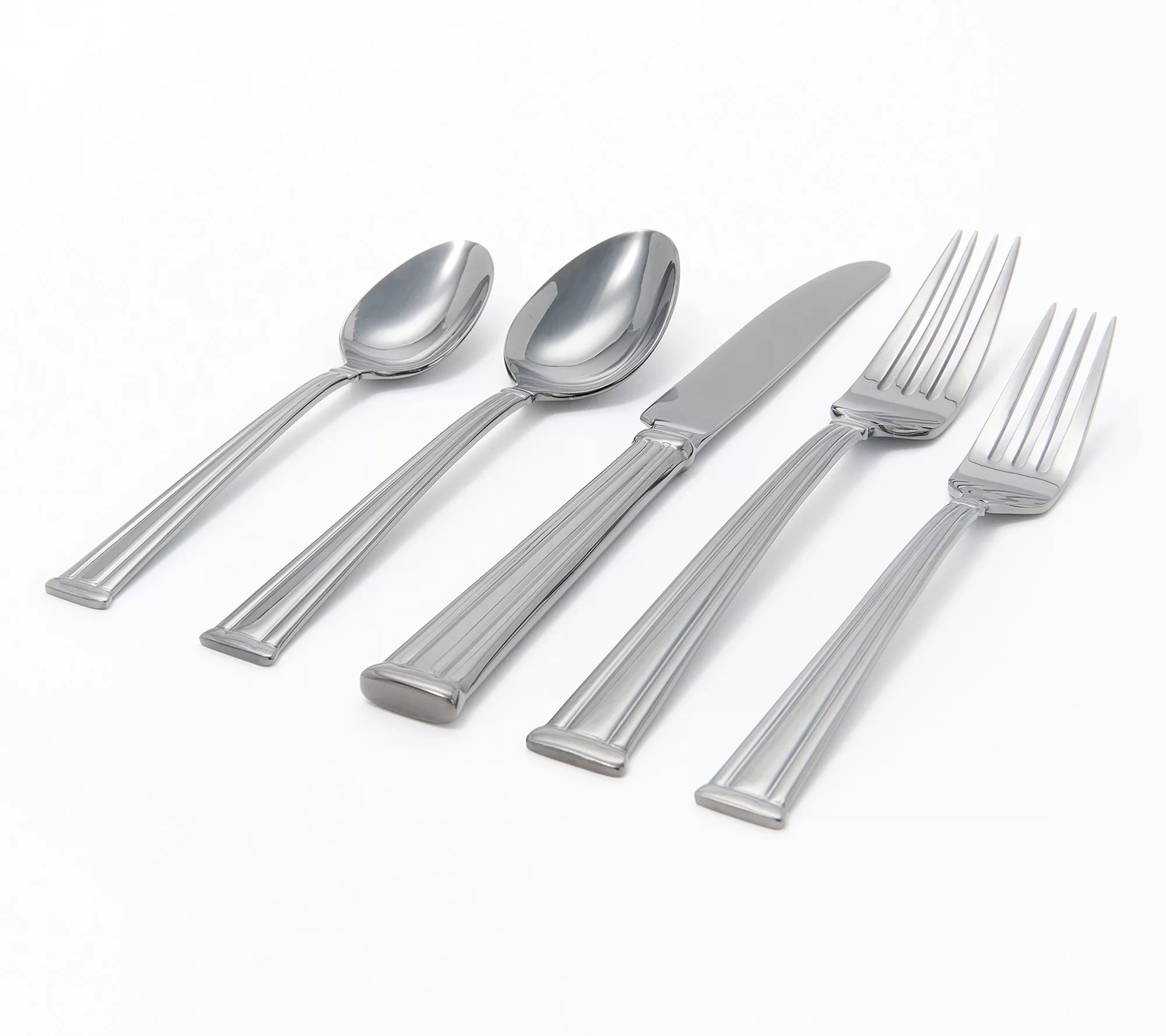 Lenox 18/10 20Pc Colored Stainless Steel Service for 4 Flatware Set