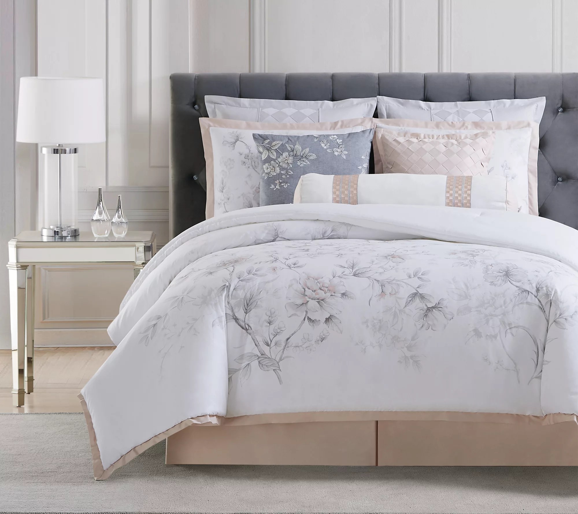 Charisma Riva Cotton Printed Queen 4Piece Comforter Set