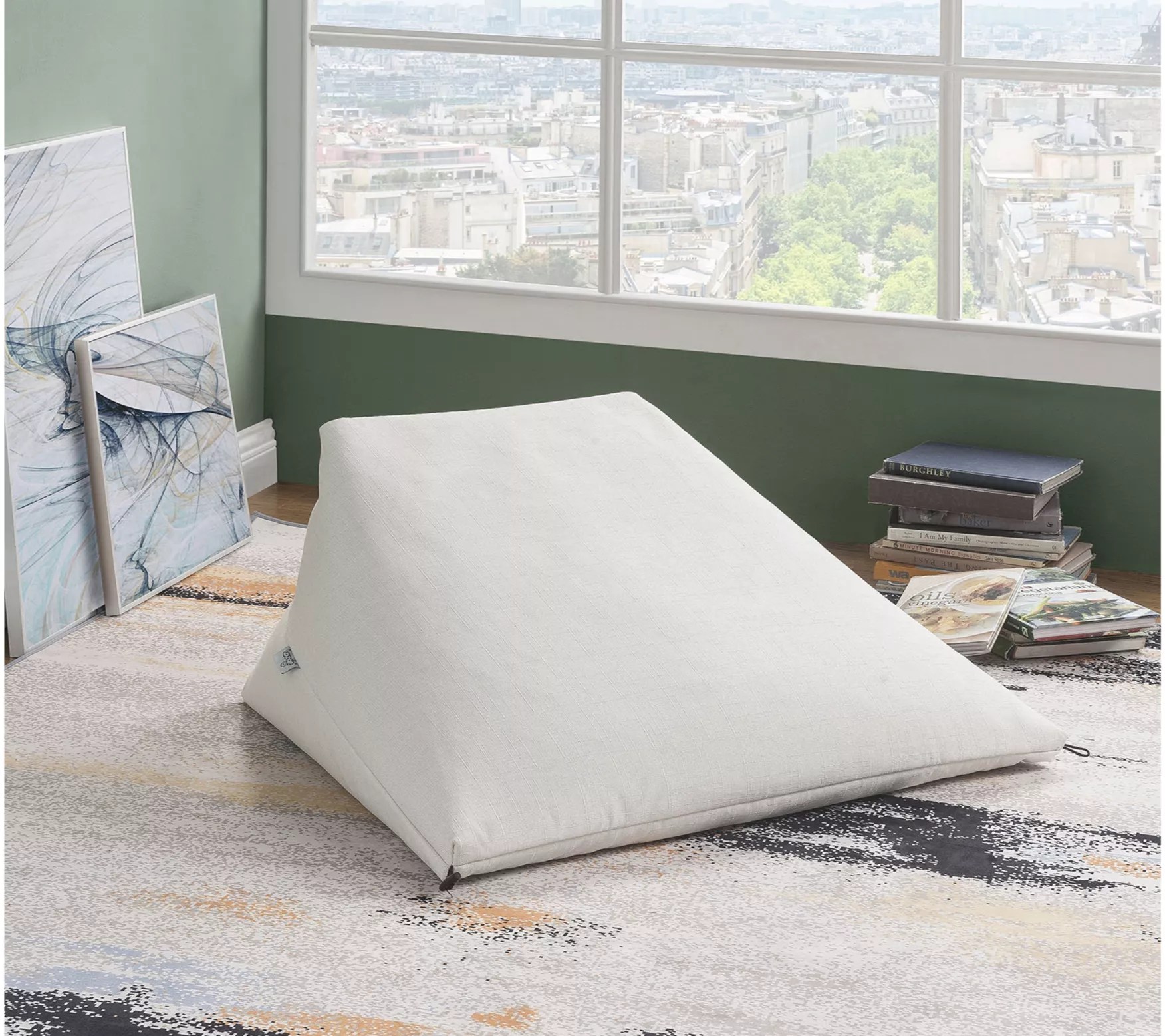 Loungie Magic Pouf 3in1 Bean Bag Pillow Ottoman