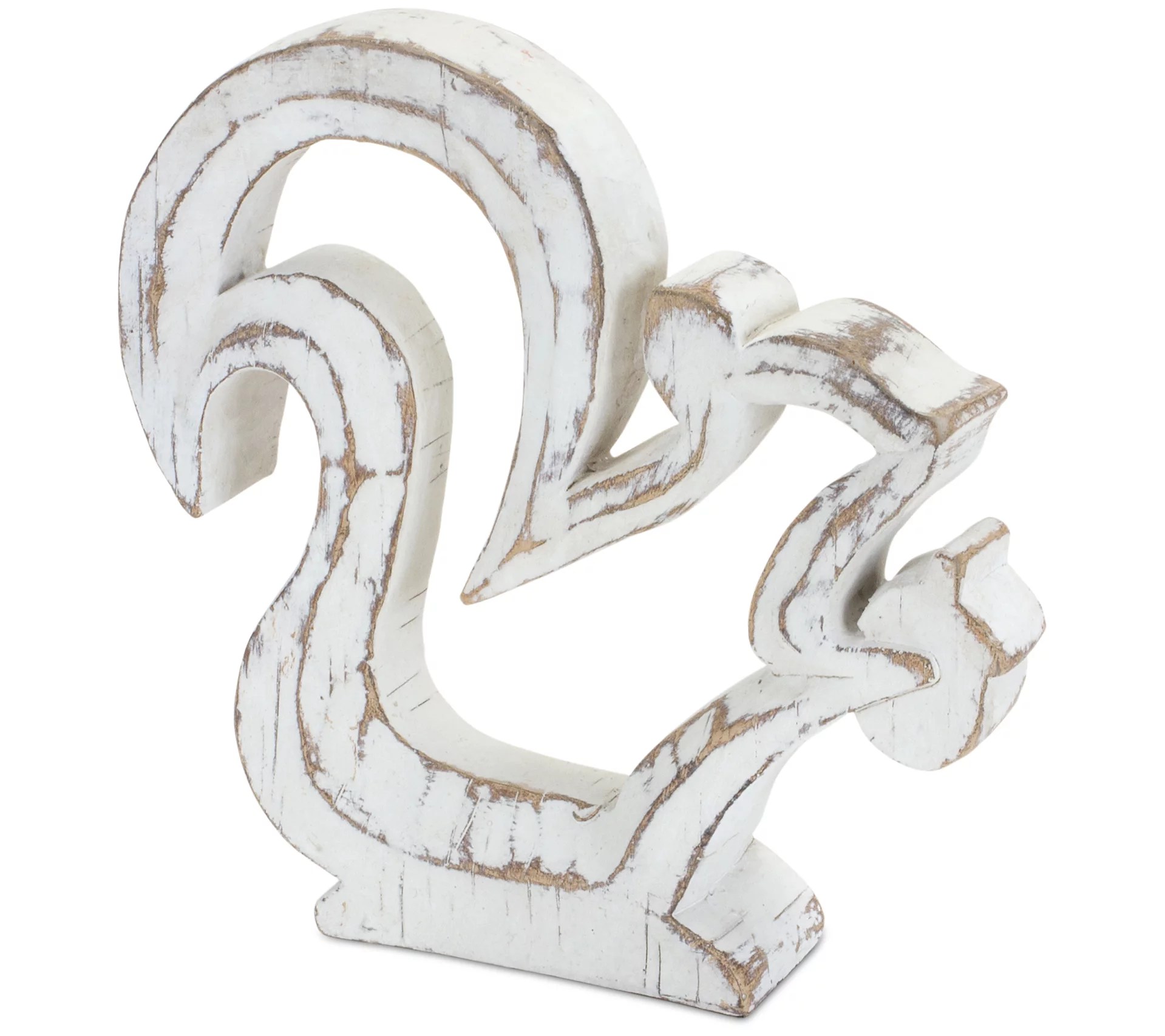 Melrose Harvest Turkey and Squirrel Outline Decor Set of Two