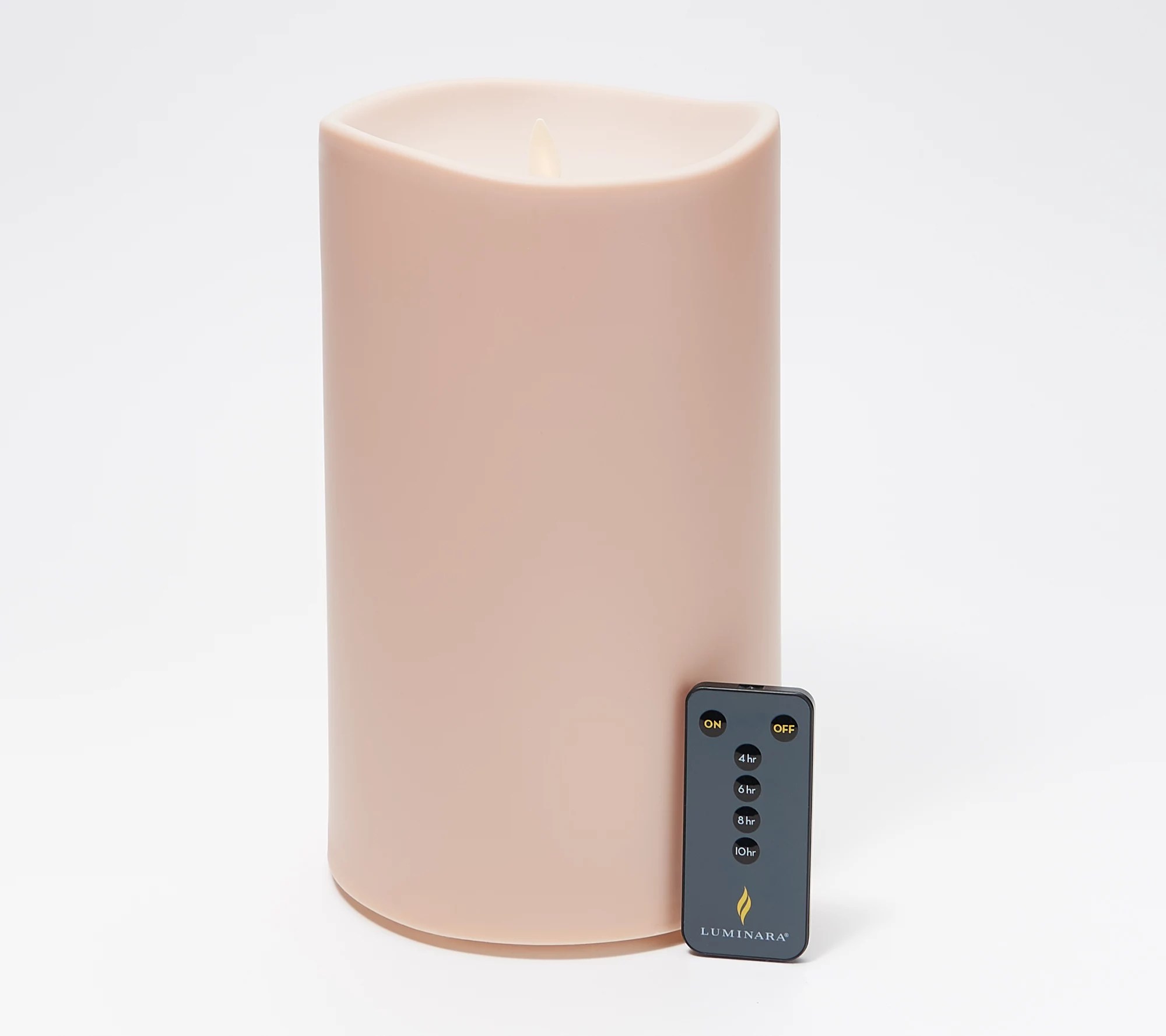 "As Is" Luminara 6" x10 Outdoor Flameless Candl Candle w/Remote