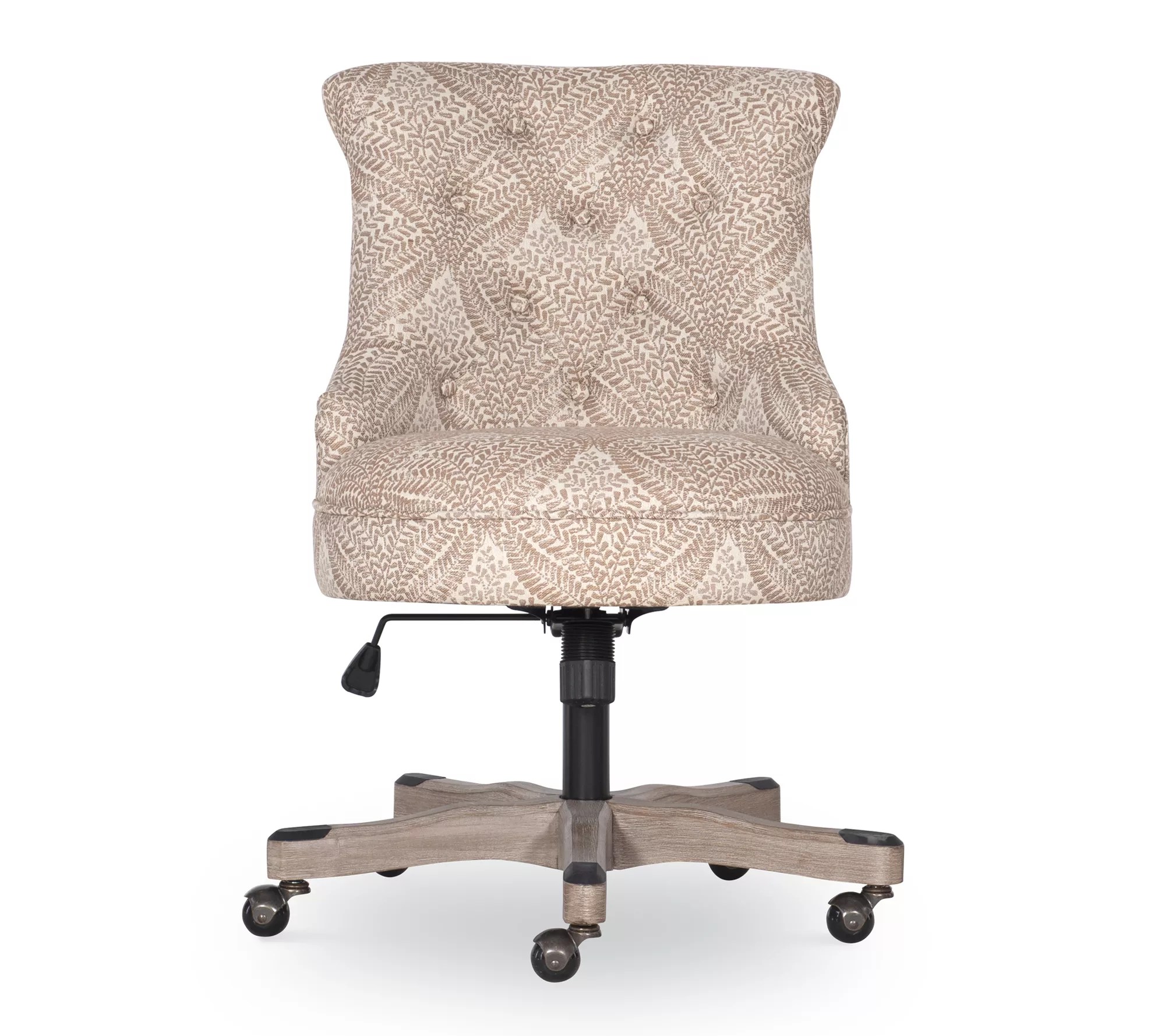 Linon Home Rochelle Home Office Desk Chair W/ A djustable Seat