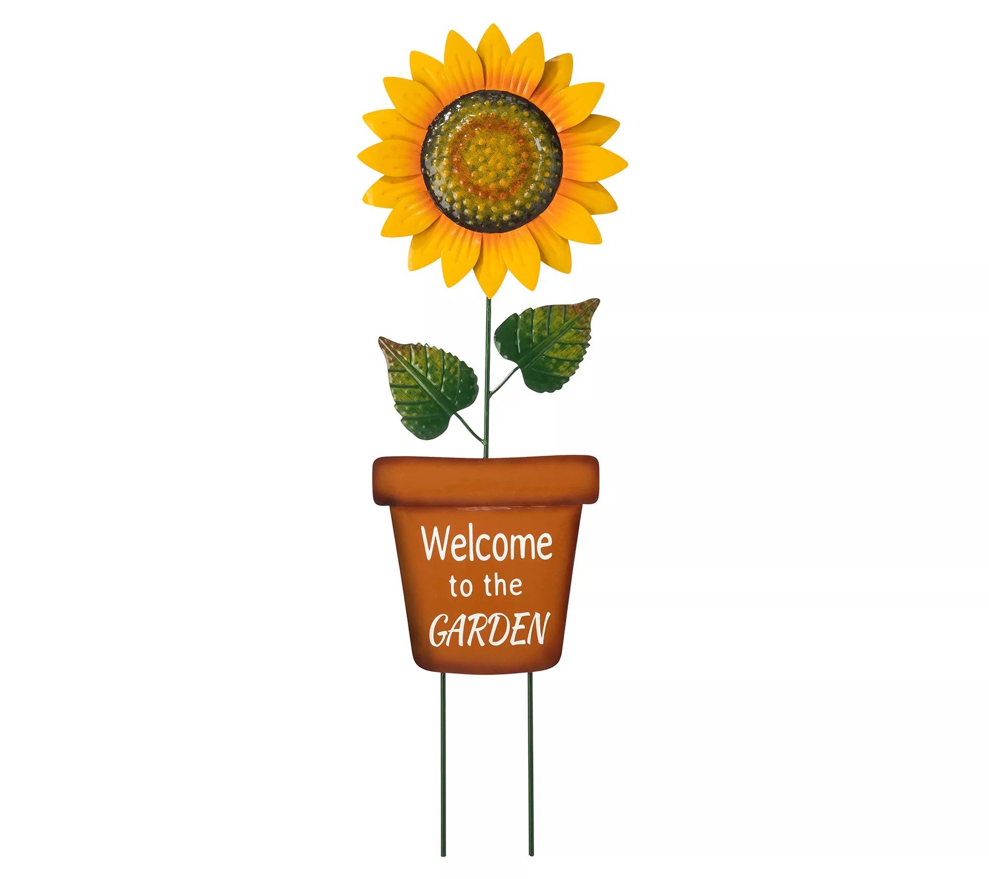Glitzhome 36'' TO THE GARDEN Sunflower Yardstake