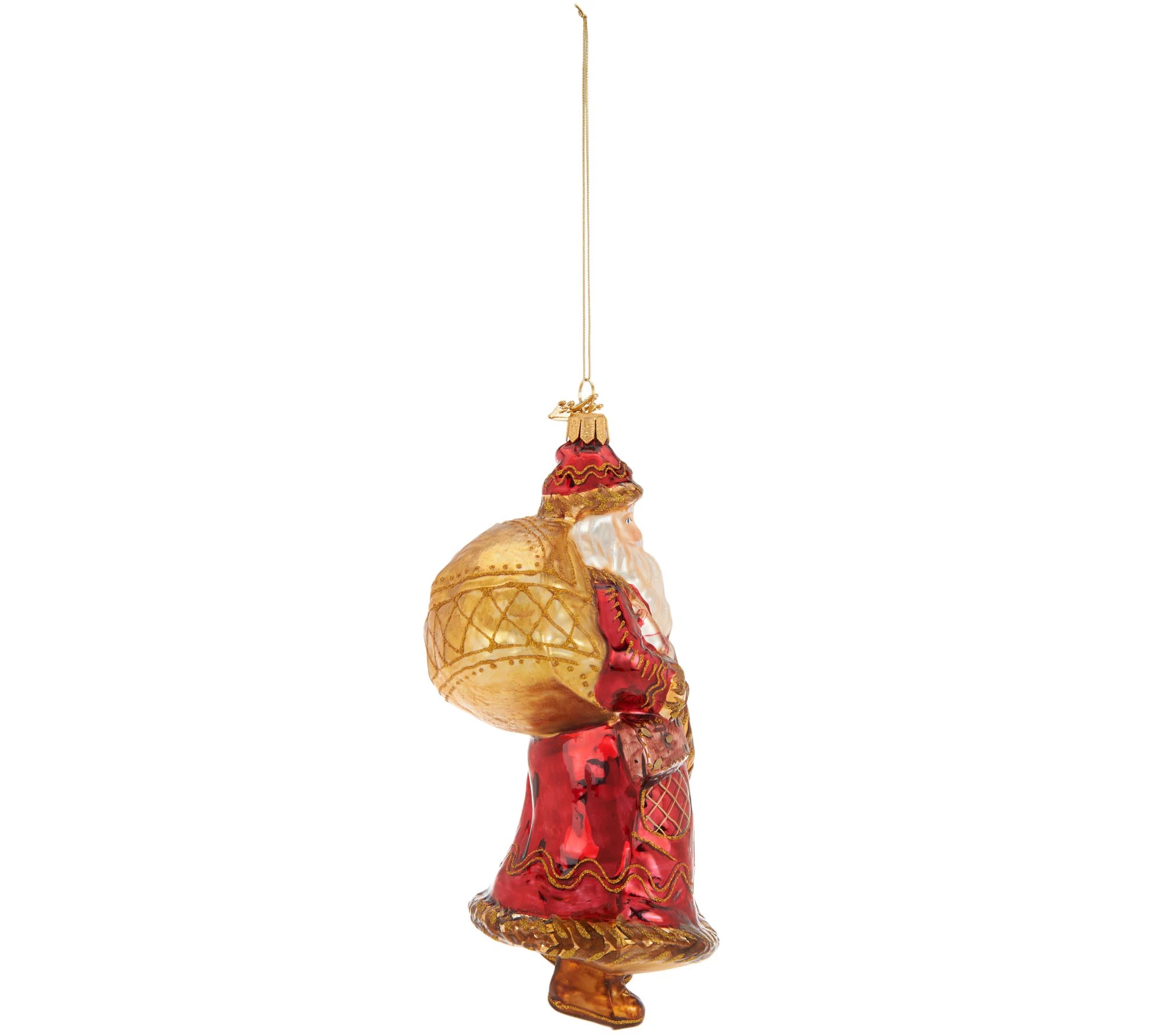 Hallmark Heritage Blown Glass Hand Crafted Holiday Ornament