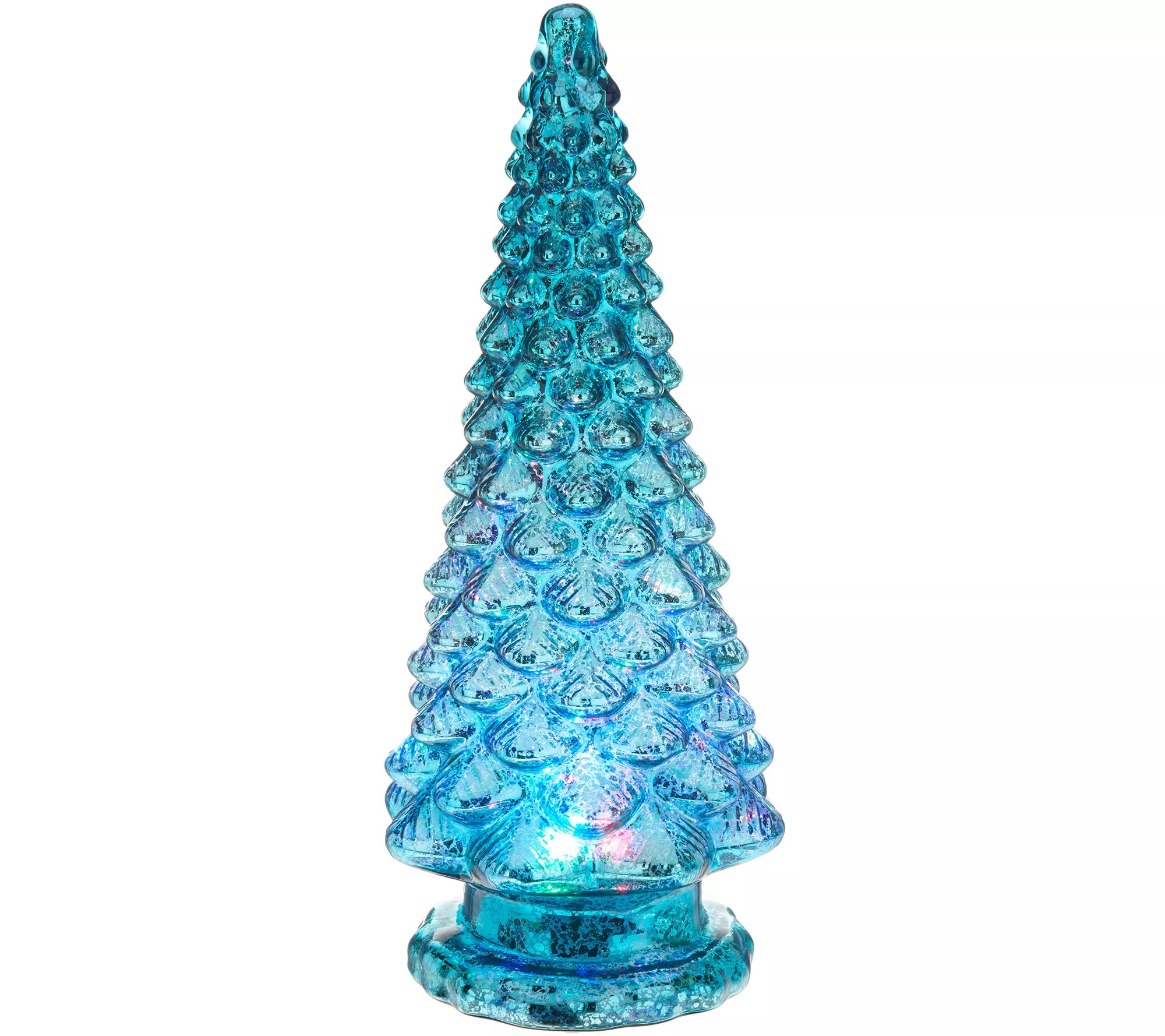Mercury Glass Kaleidoscope Light Show 16" Tree by Valerie