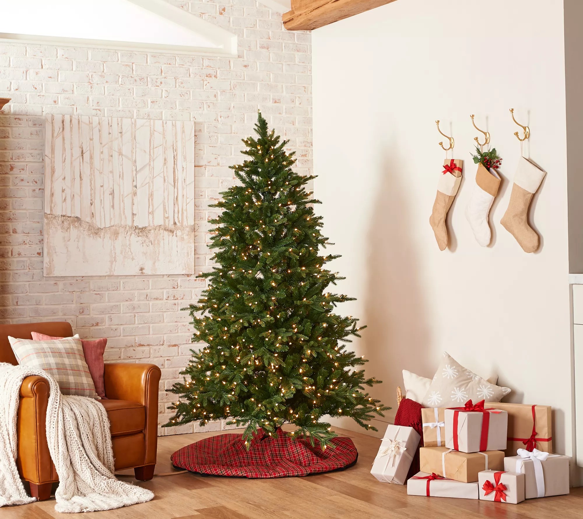 Bethlehem Lights 6.5' Incandescent Sequoia Christmas Tree