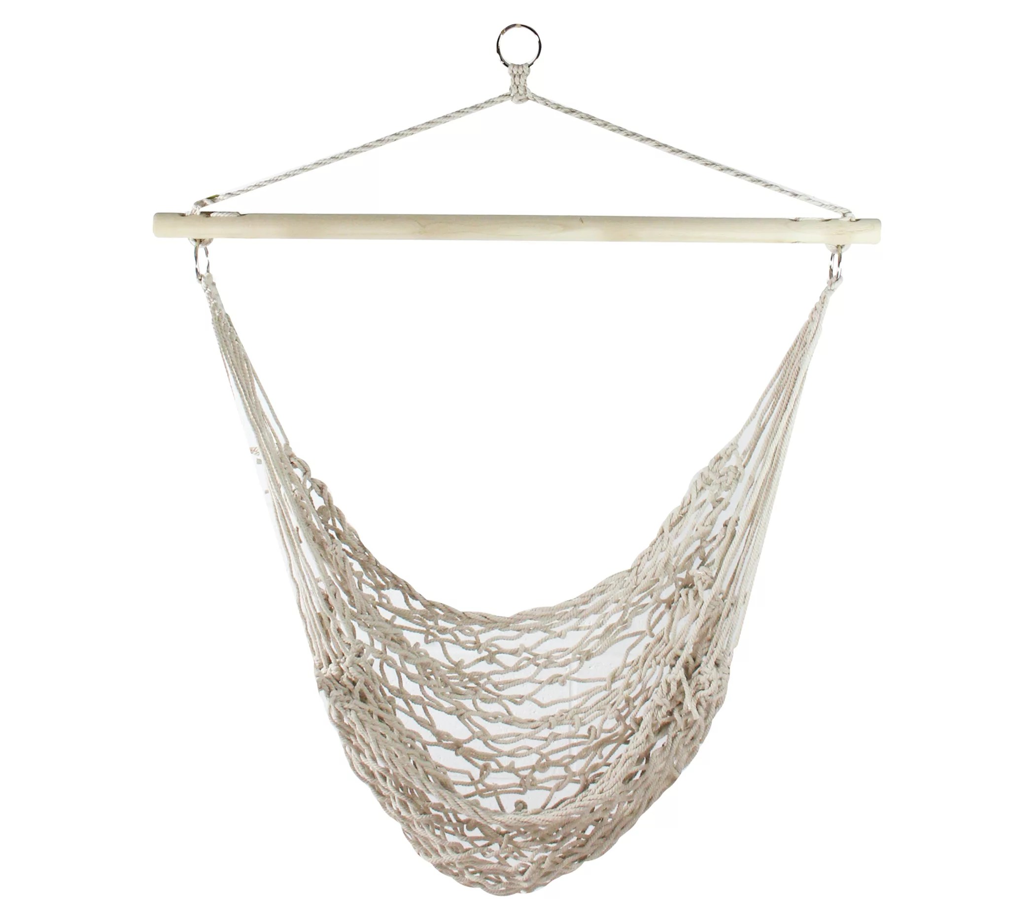 Northlight 44" x 39" Cotton Macrame Hammock Chair