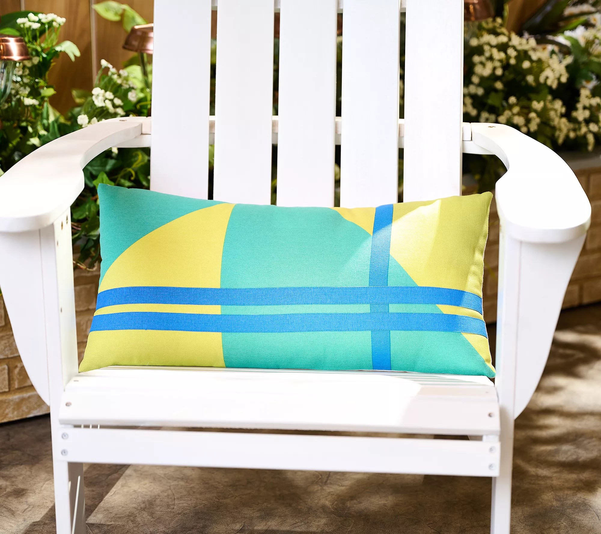 Bobby Berk Colorblock Lumbar Pillow