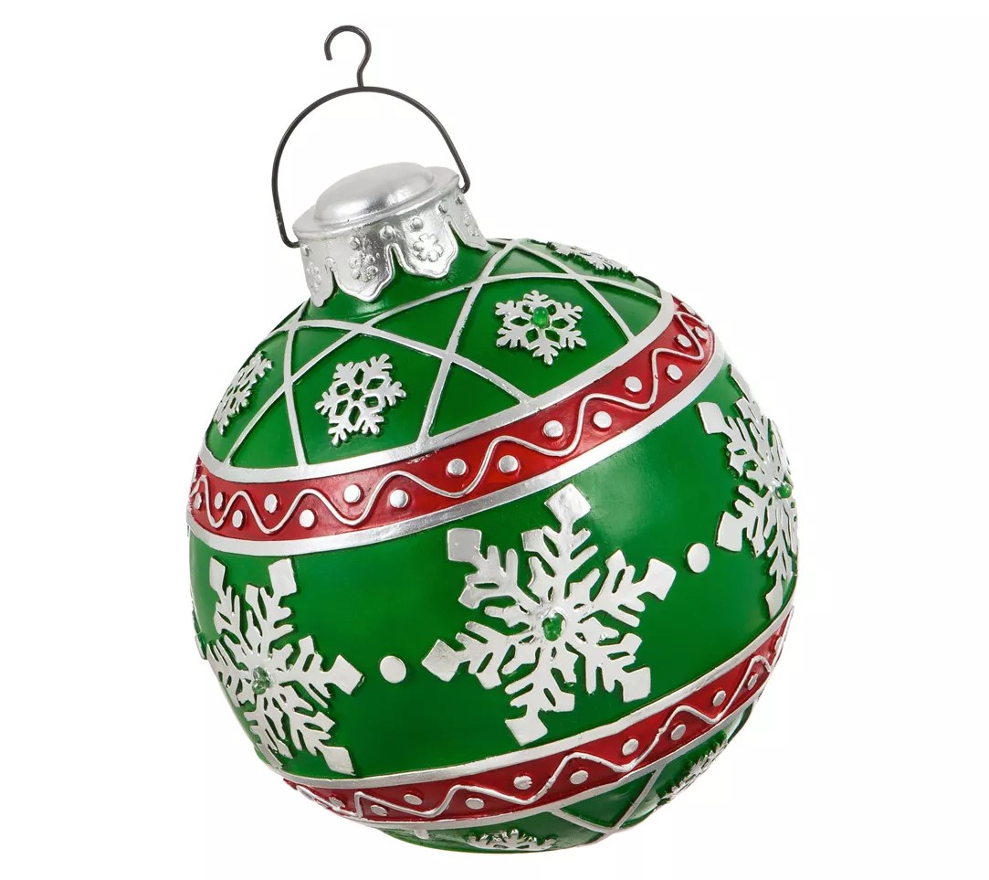 Evergreen 8" Battery Operated Outdoor Ornament