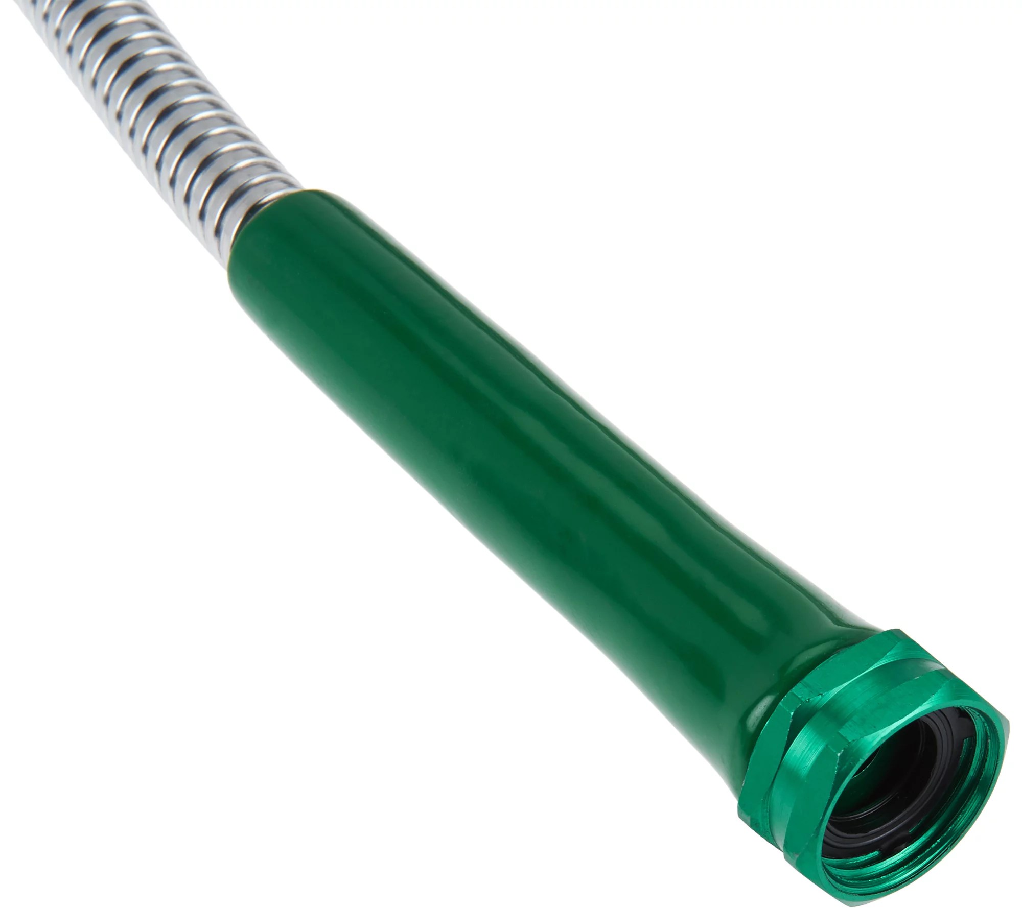 Bernini 75' Metal NoKink Garden Hose with Nozzle