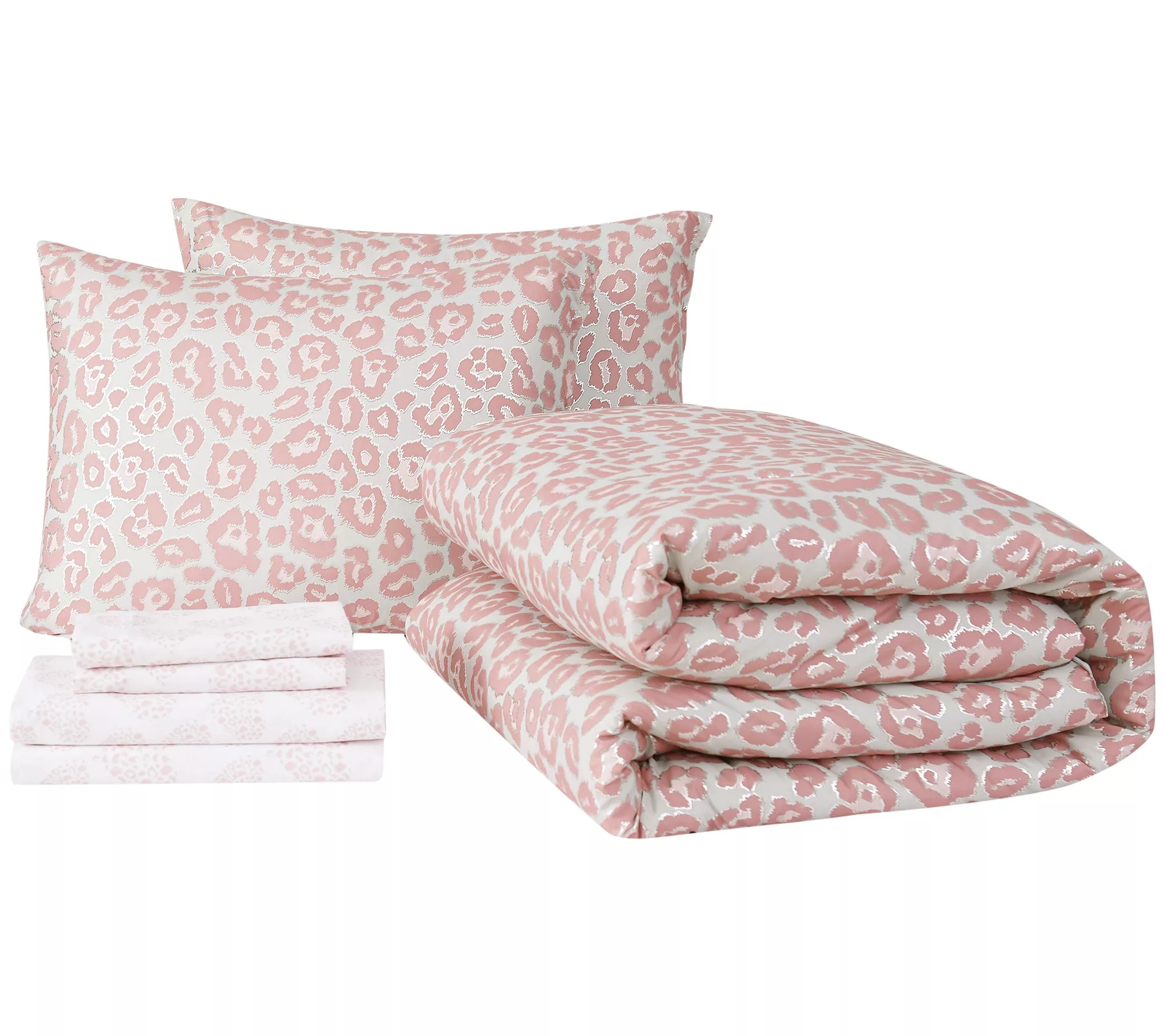 Material Girl Leopard Queen Bed in a Bag