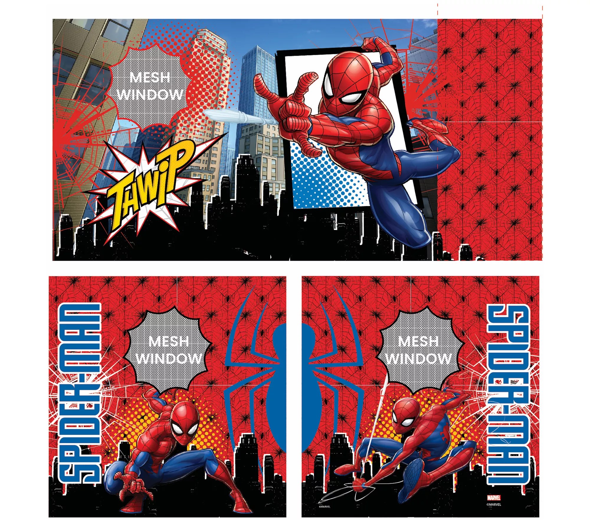 SpiderMan Loft Bed Tent