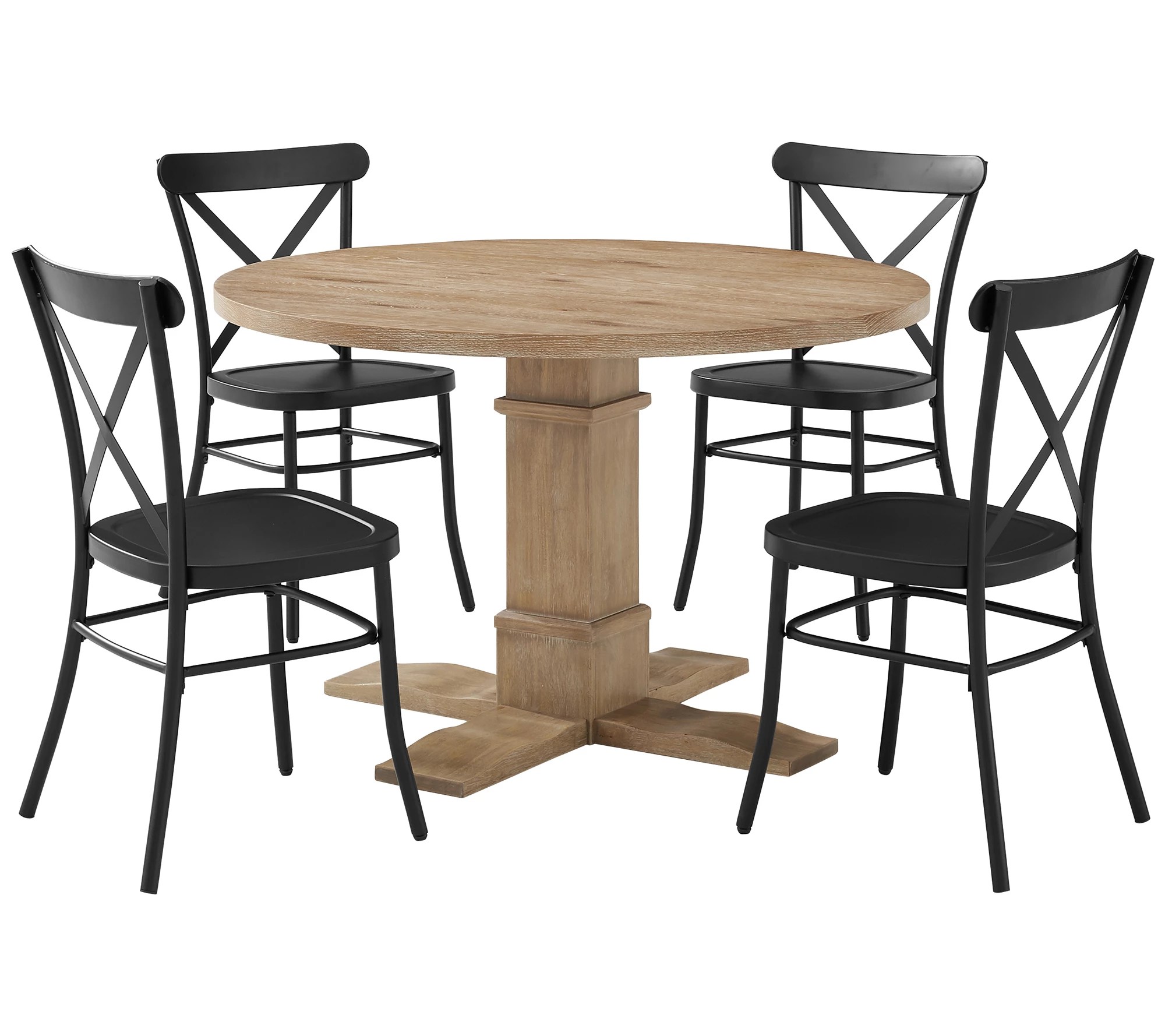 Crosley Joanna 5Pc Round Dining Set with Camille Chairs
