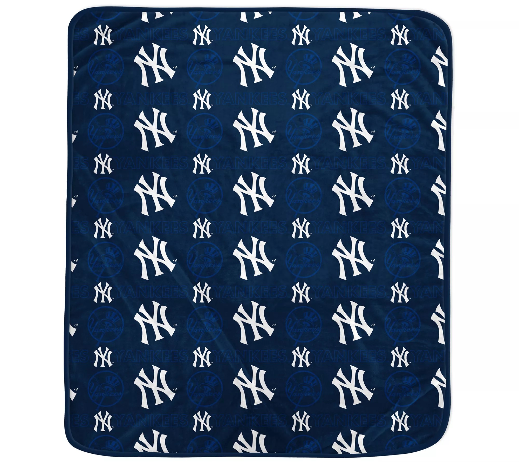Pegasus Sports MLB Repeat Tonal Logo Blanket