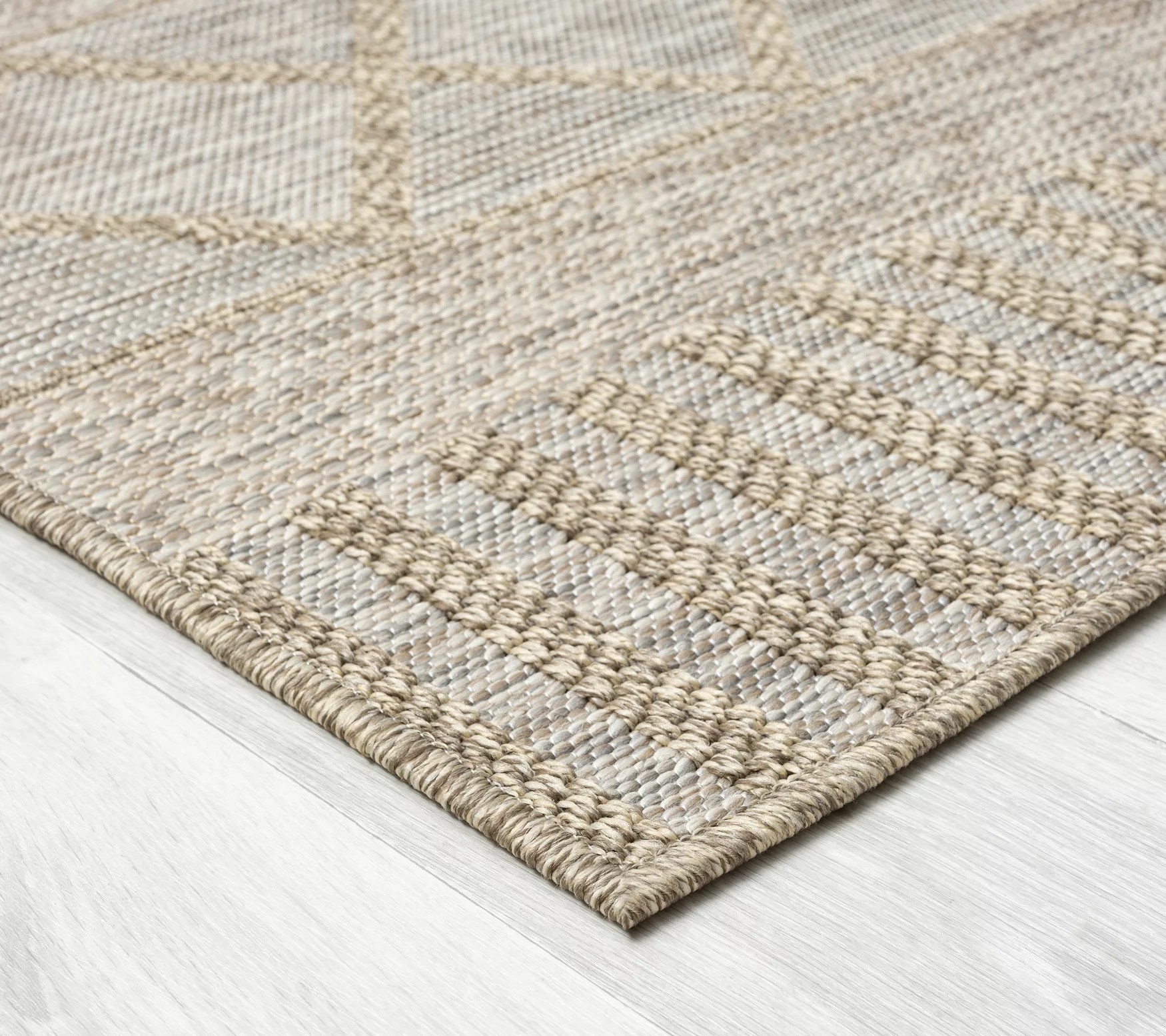 Ox Bay Colleen Diamond Indoor/Outdoor Area Rug, 7'10" x 9'6"