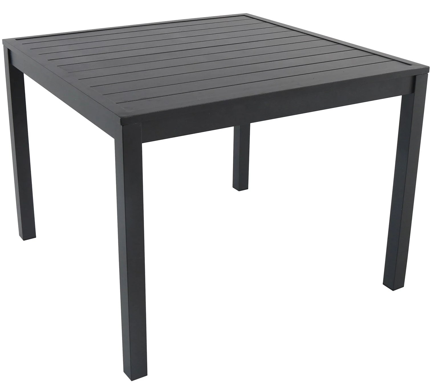 Hanover Naples 5Pc Set with Four Folding Chairs and Table