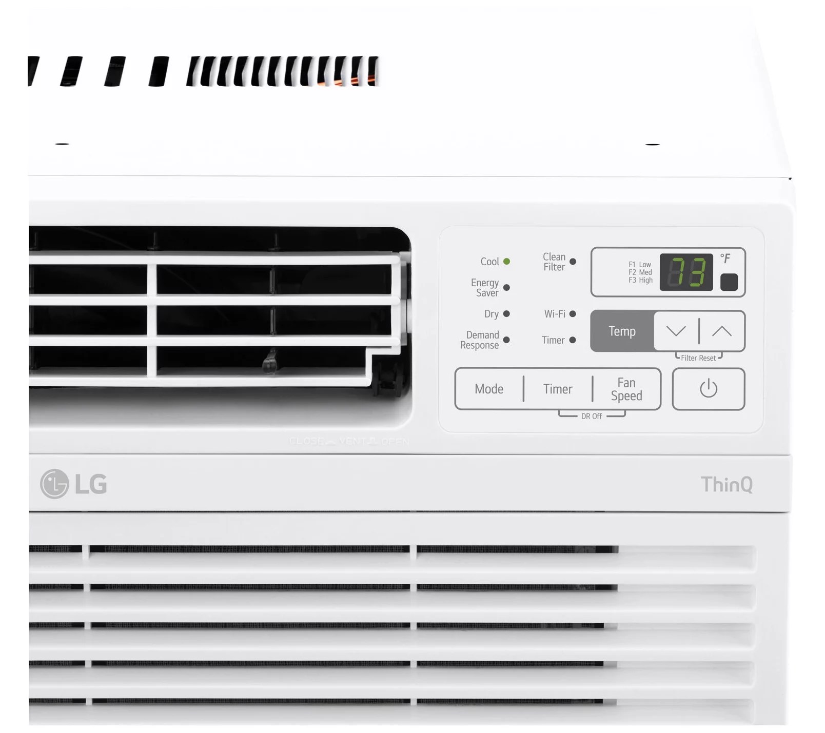LG Energy Star 8,000 BTU 115V WindowMounted Air Conditioner