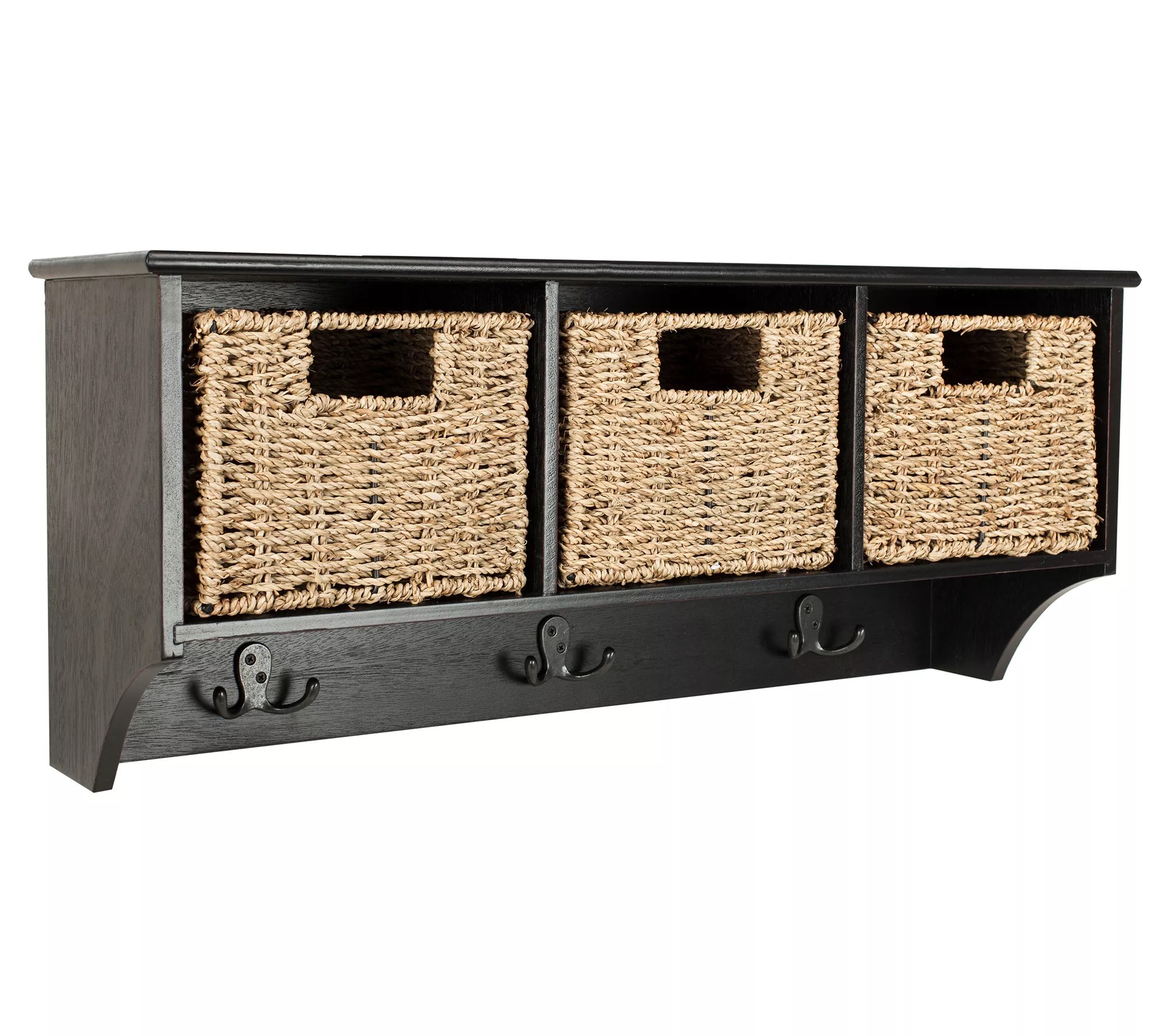 Safavieh Finley Hanging ThreeBasket Wall Rack