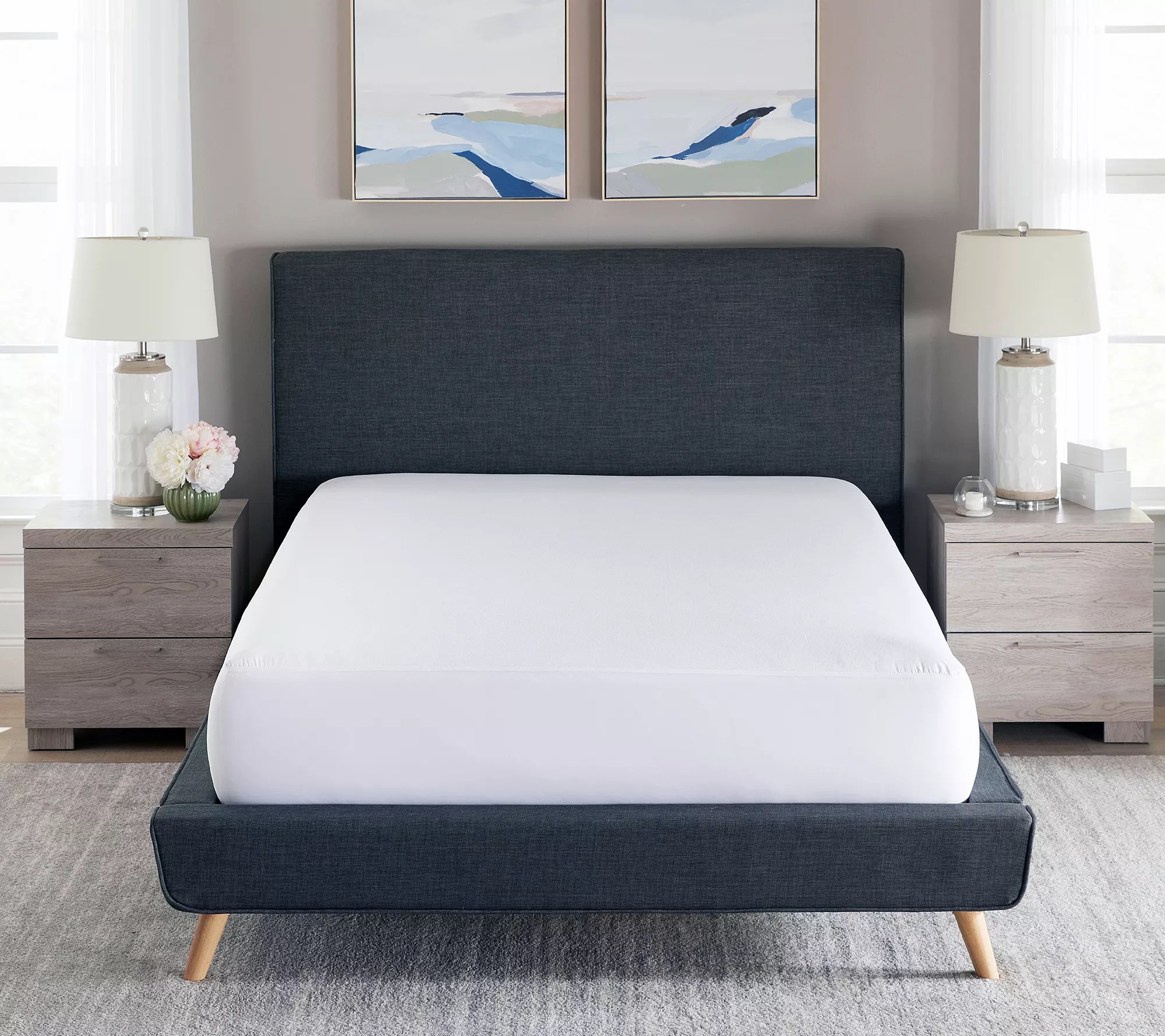 Bodipedic Essentials Waterproof Mattress Protector, Full