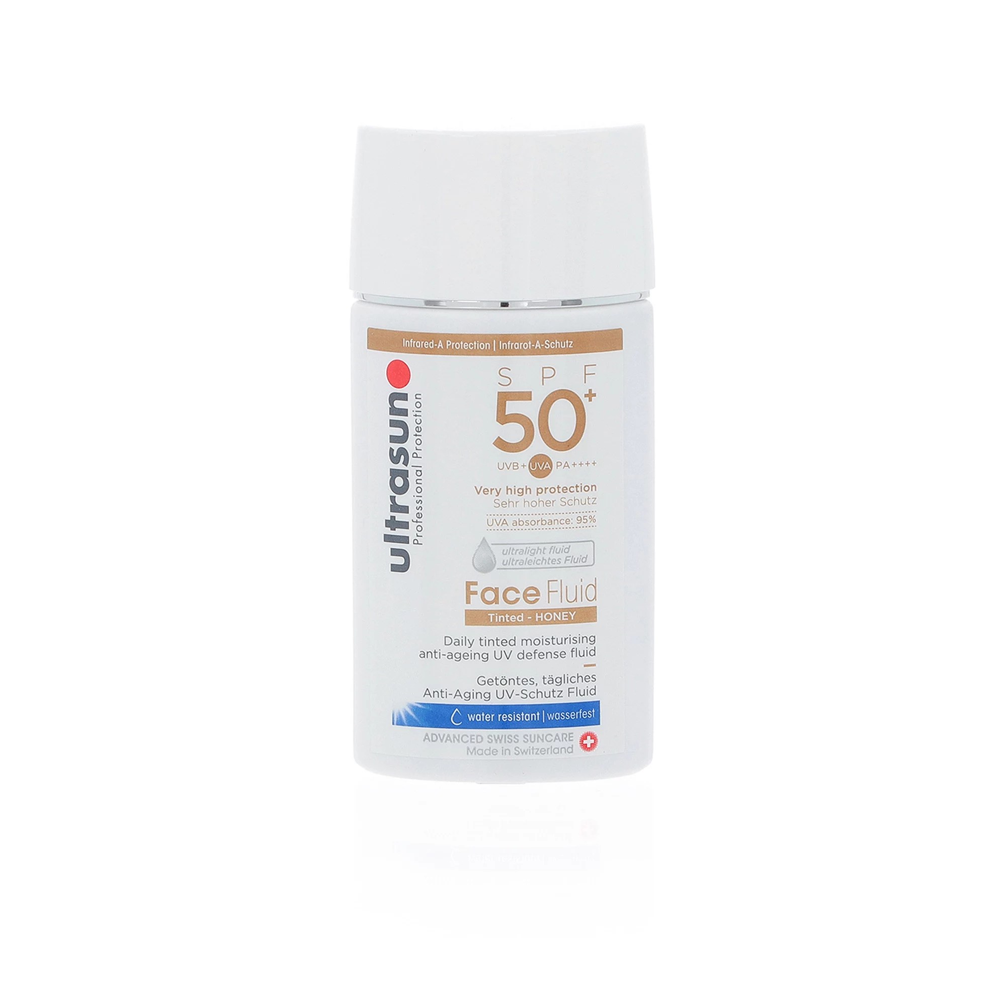 Ultrasun Face Fluid Tinted SPF50+ protezione fluida colorata QVC Italia