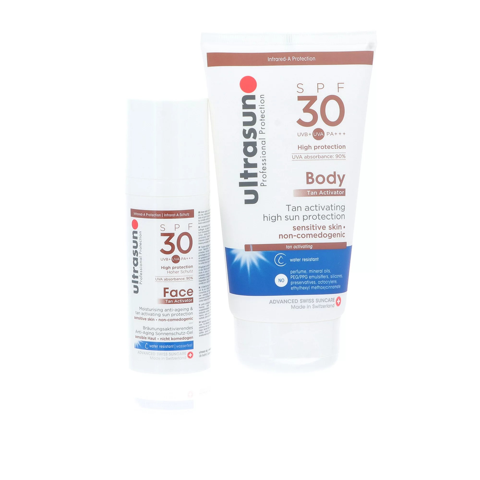 Ultrasun 2 attivatori abbronzatura con protezione alta QVC Italia