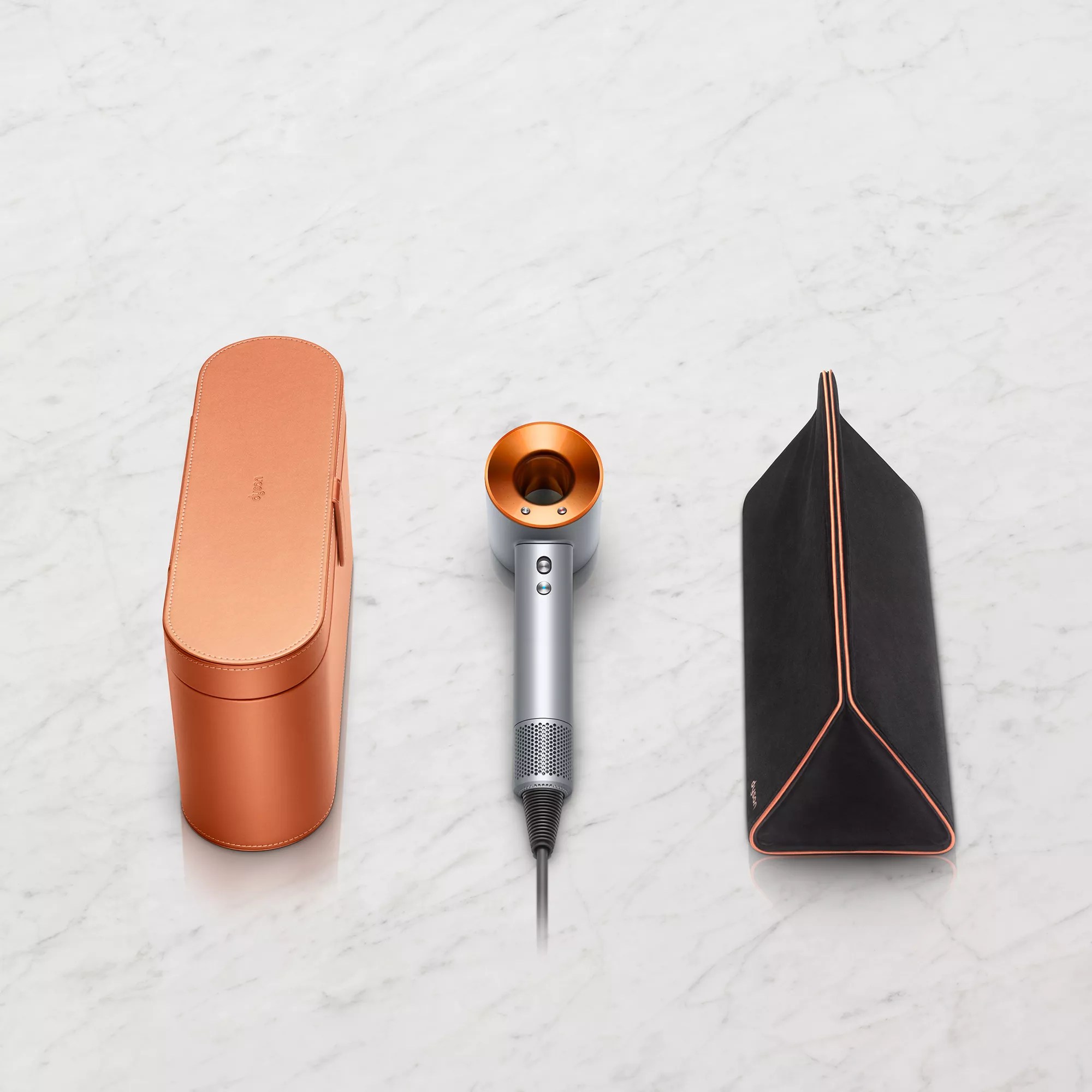 Dyson Supersonic™ Rame, Gentle Air, custodia e travel bag QVC Italia