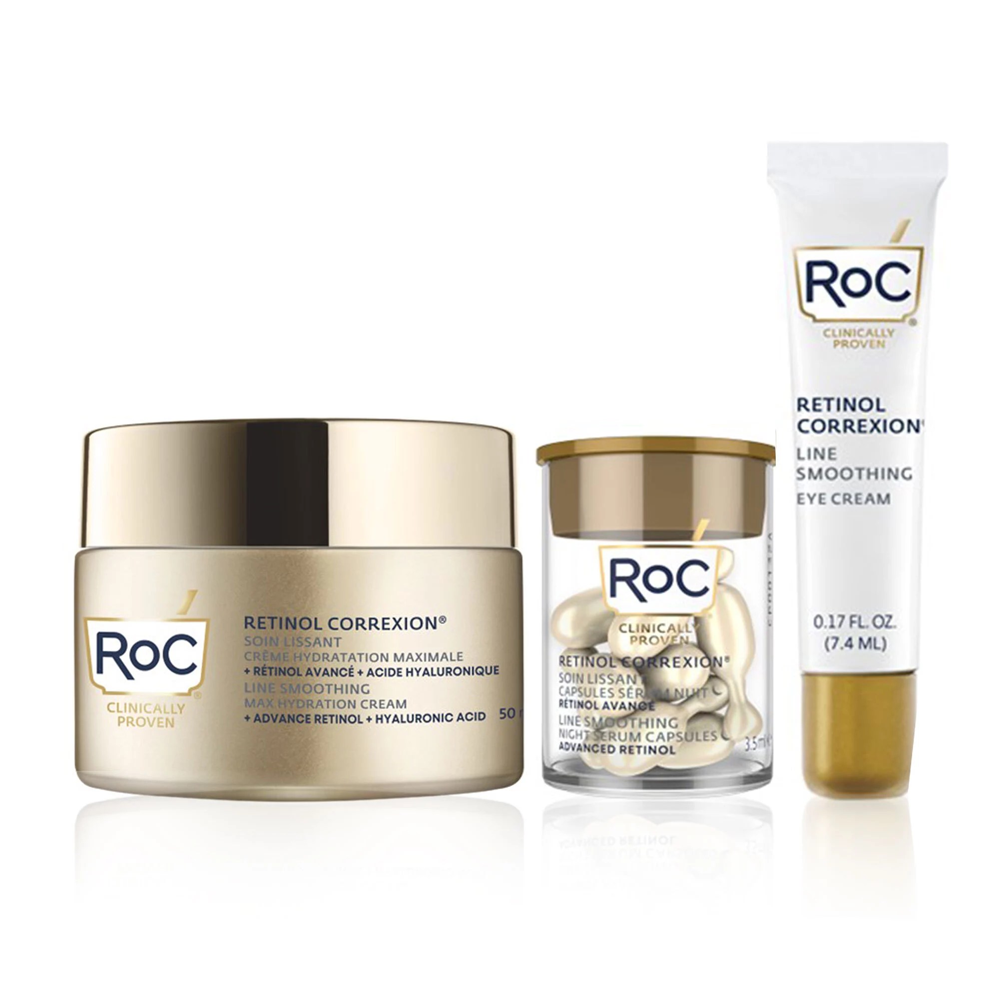RoC kit antirughe viso e occhi QVC Italia