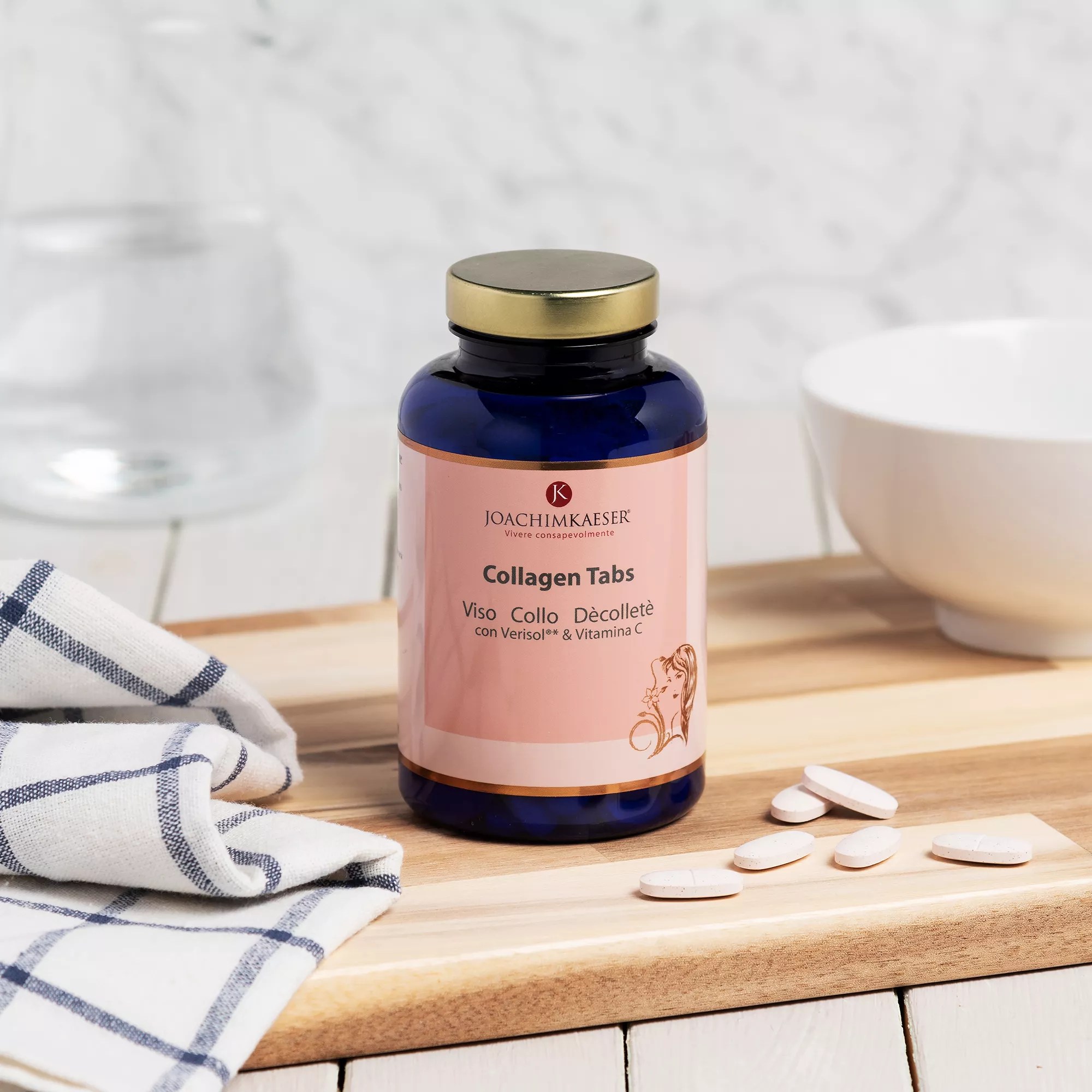 Joachim Kaeser Collagen Tabs integratore alimentare QVC Italia