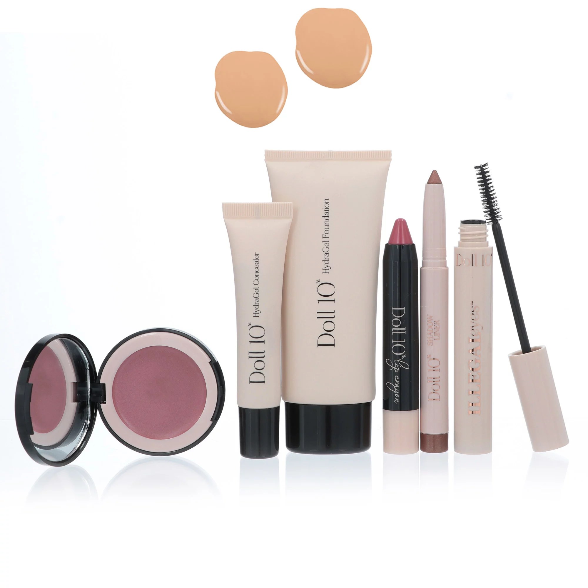 Doll10 Your Beauty Transformation Kit make up 6 pezzi QVC Italia