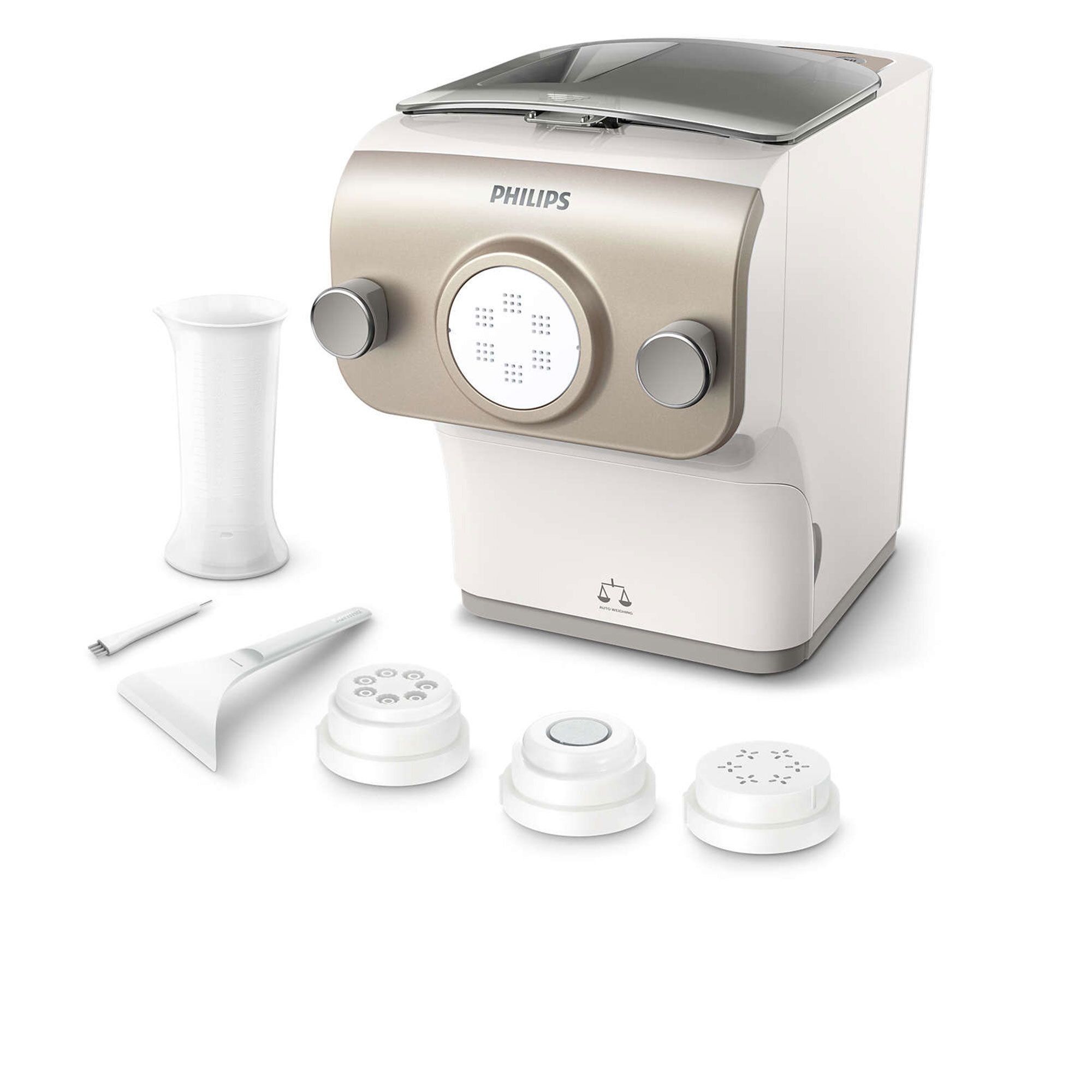 Philips Pasta Maker Avance per pasta fresca + 4 trafile QVC Italia
