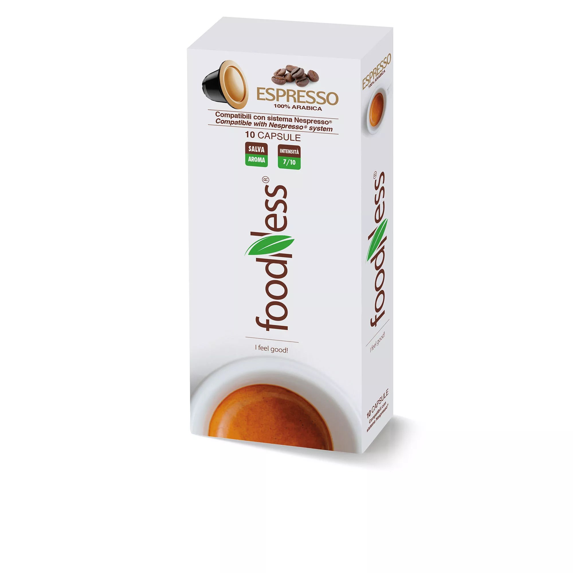 FoodNess 40 capsule caffè compatibili con sistema Nespresso QVC Italia