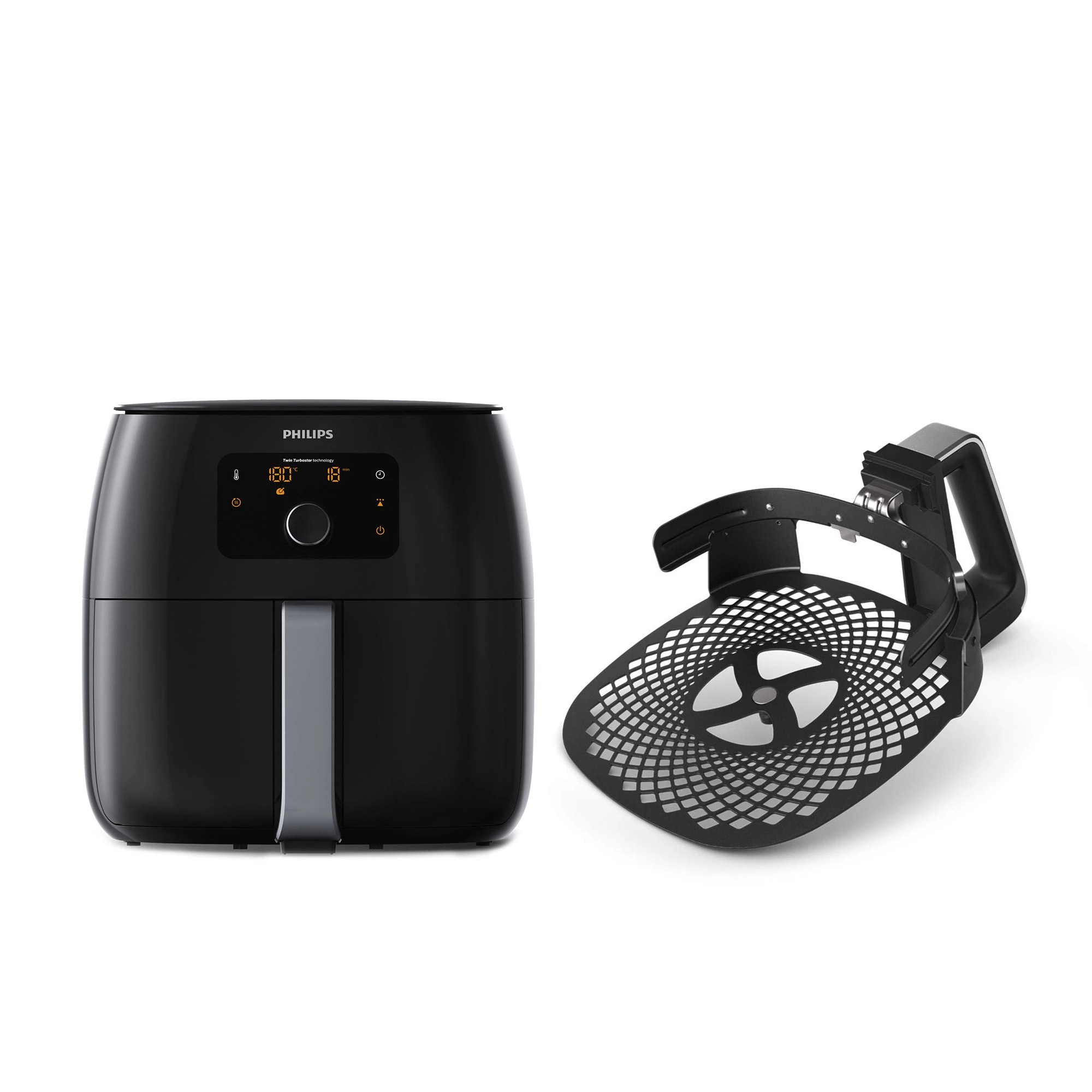 Philips AirFryer XXL Twin TurboStar Friggitrice ad aria QVC Italia