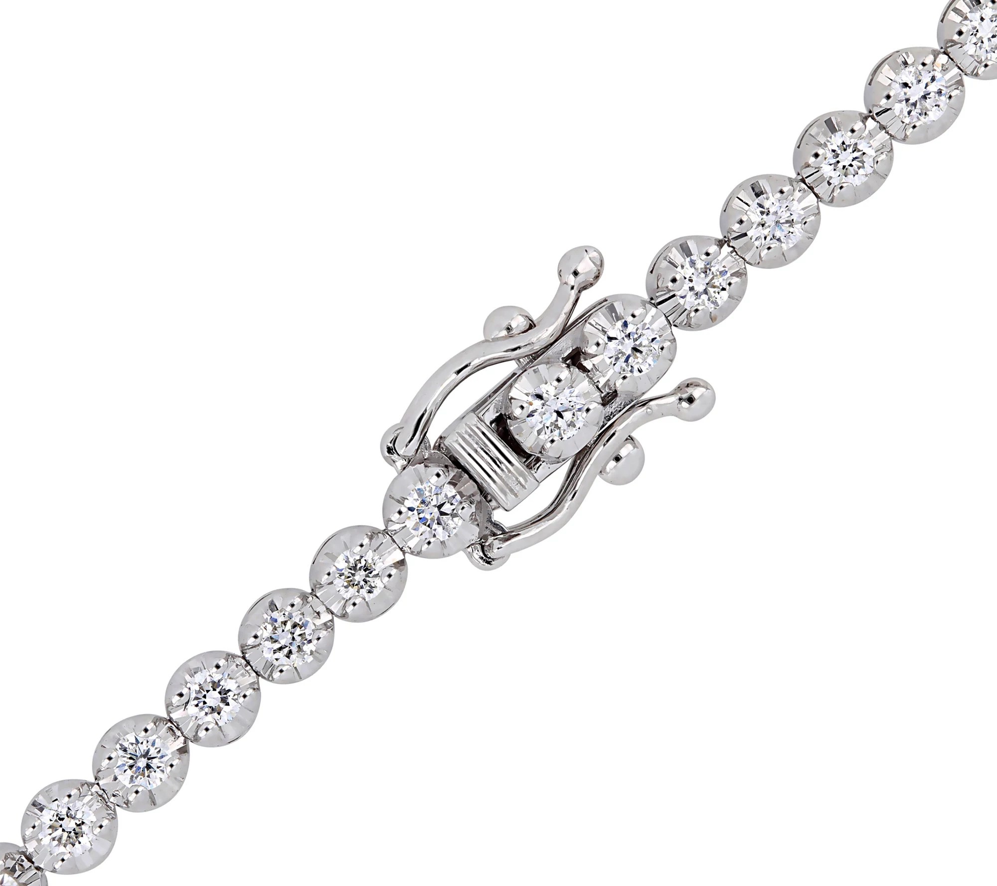 Affinity 1.65 cttw Diamond Tennis Bracelet, 14K