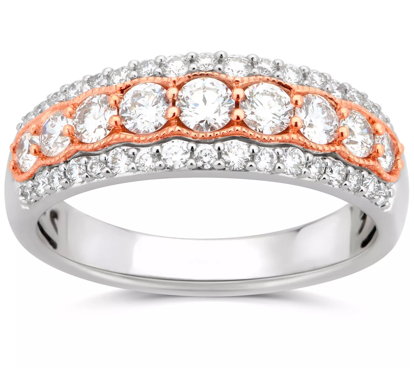 Affinity 1.00 Diamond Anniversary Band Ring, 14K