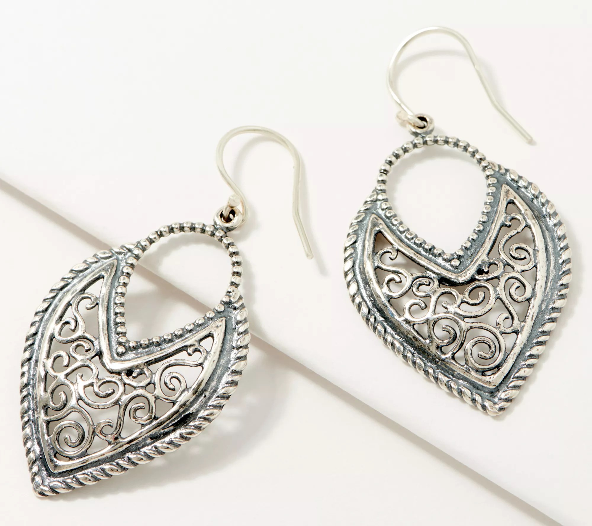 Or Paz Sterling Silver Freeform Dangle Earrings