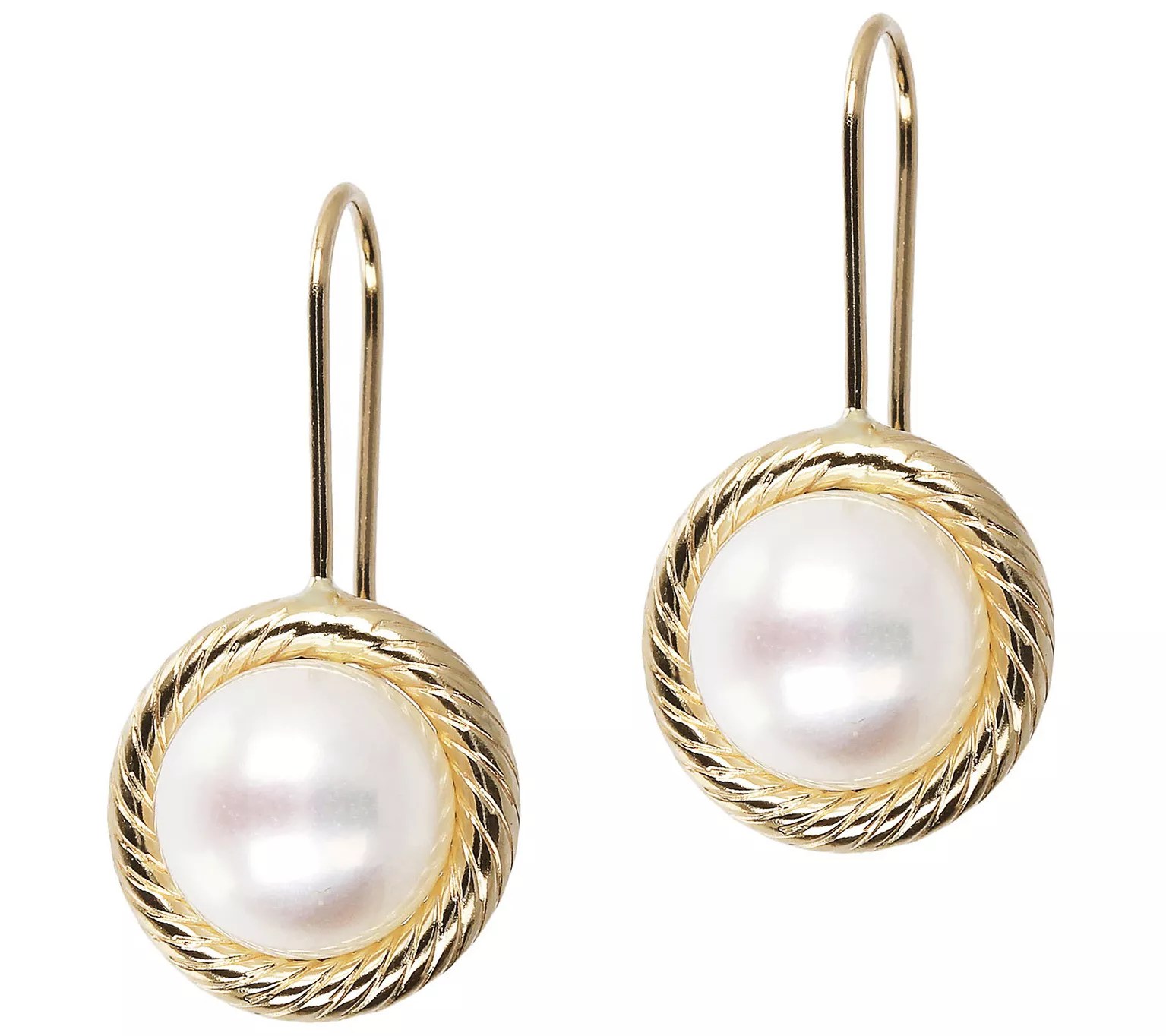 Honora 14K Gold Cultured Pearl Earrings