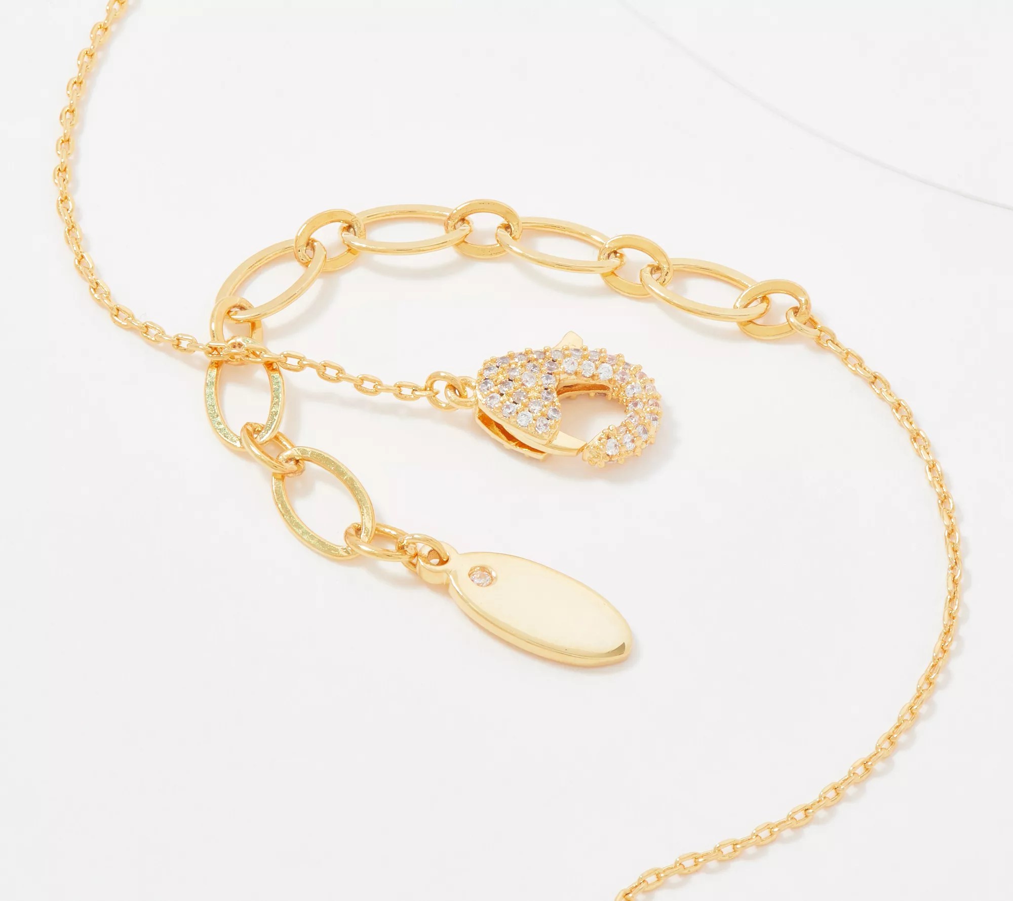 Diamonique x Zaxie Tiny Cross Necklace