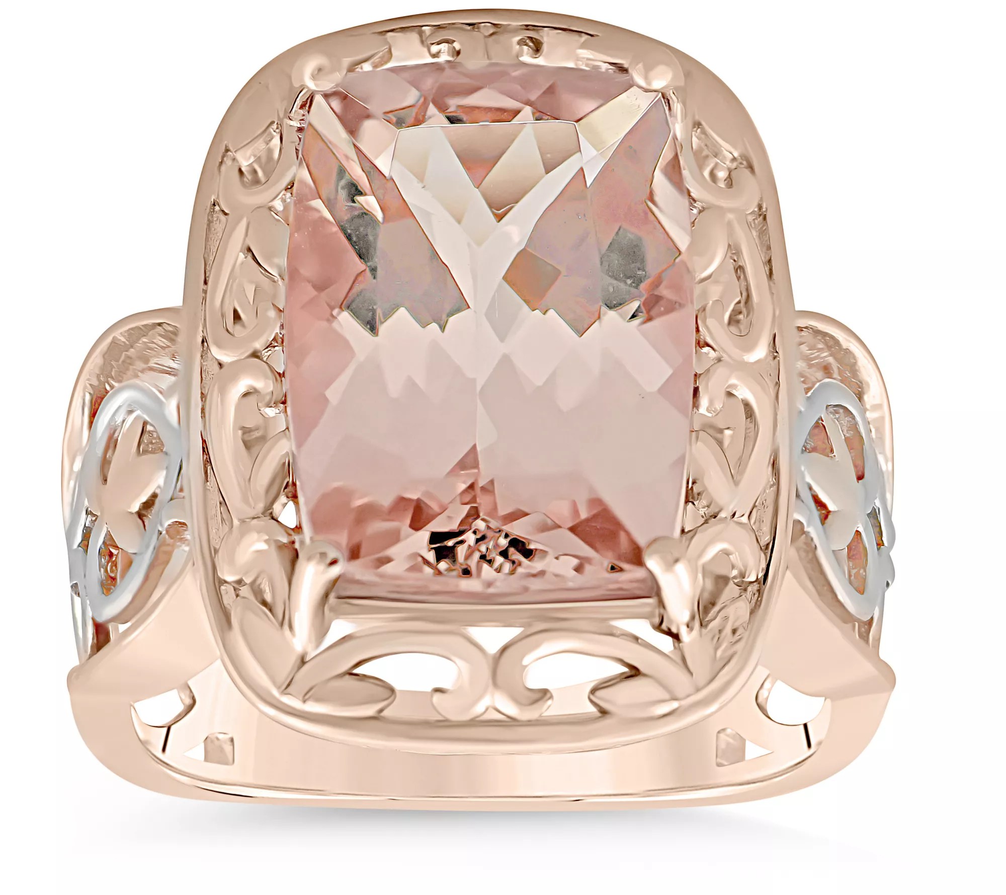 14K Rose Gold 5.75 cttw Ring
